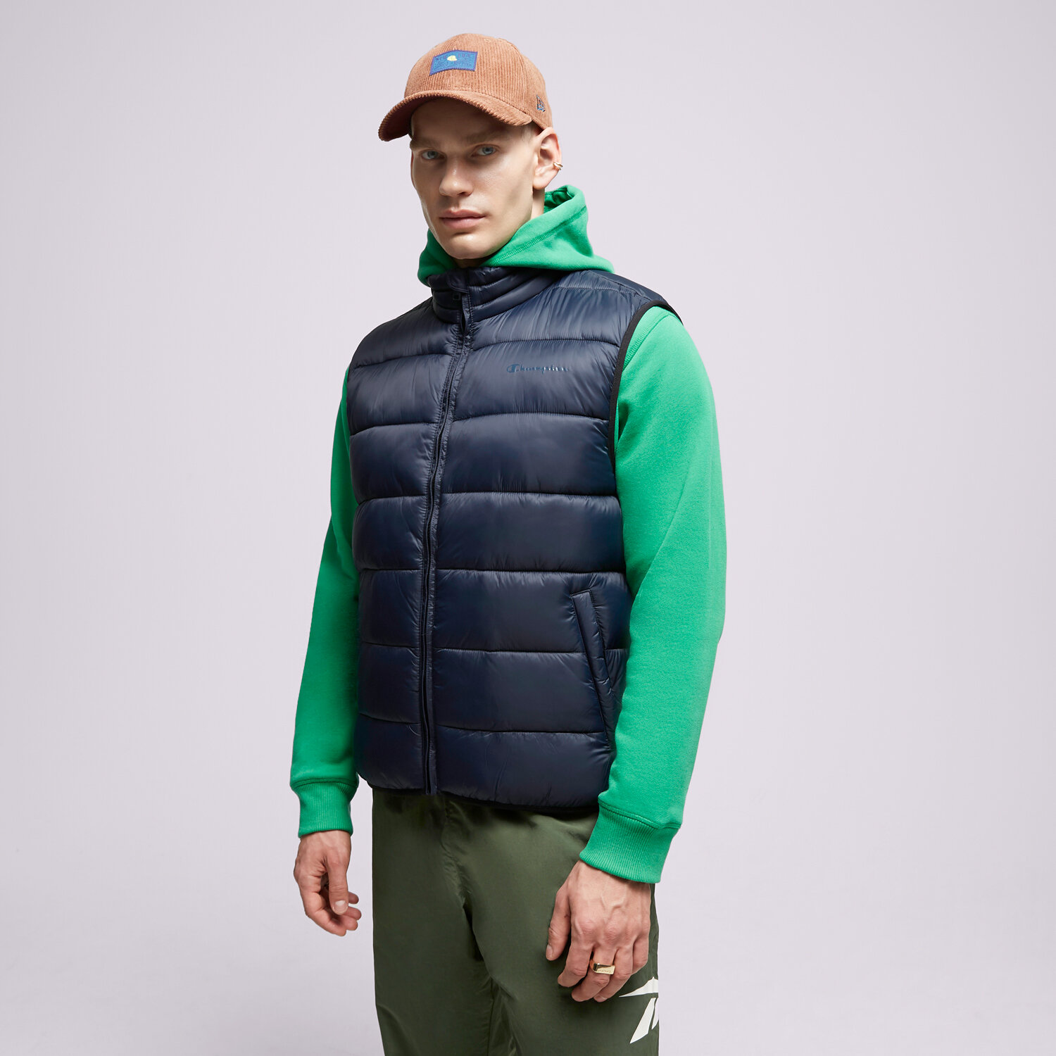 Muške prsluci CHAMPION PRSLUK VEST 219188BS501 tamno plava