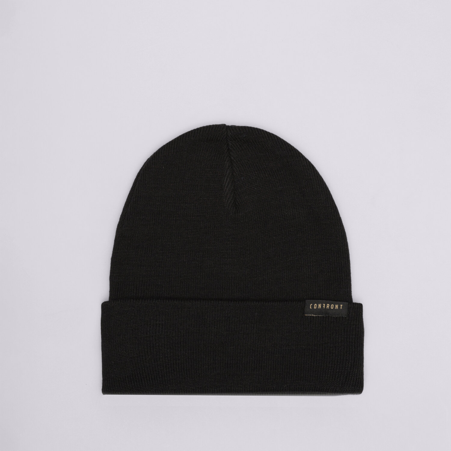 Ženske zimske kape CONFRONT KAPA CLASSIC BEANIE CF323HAT90001 crna