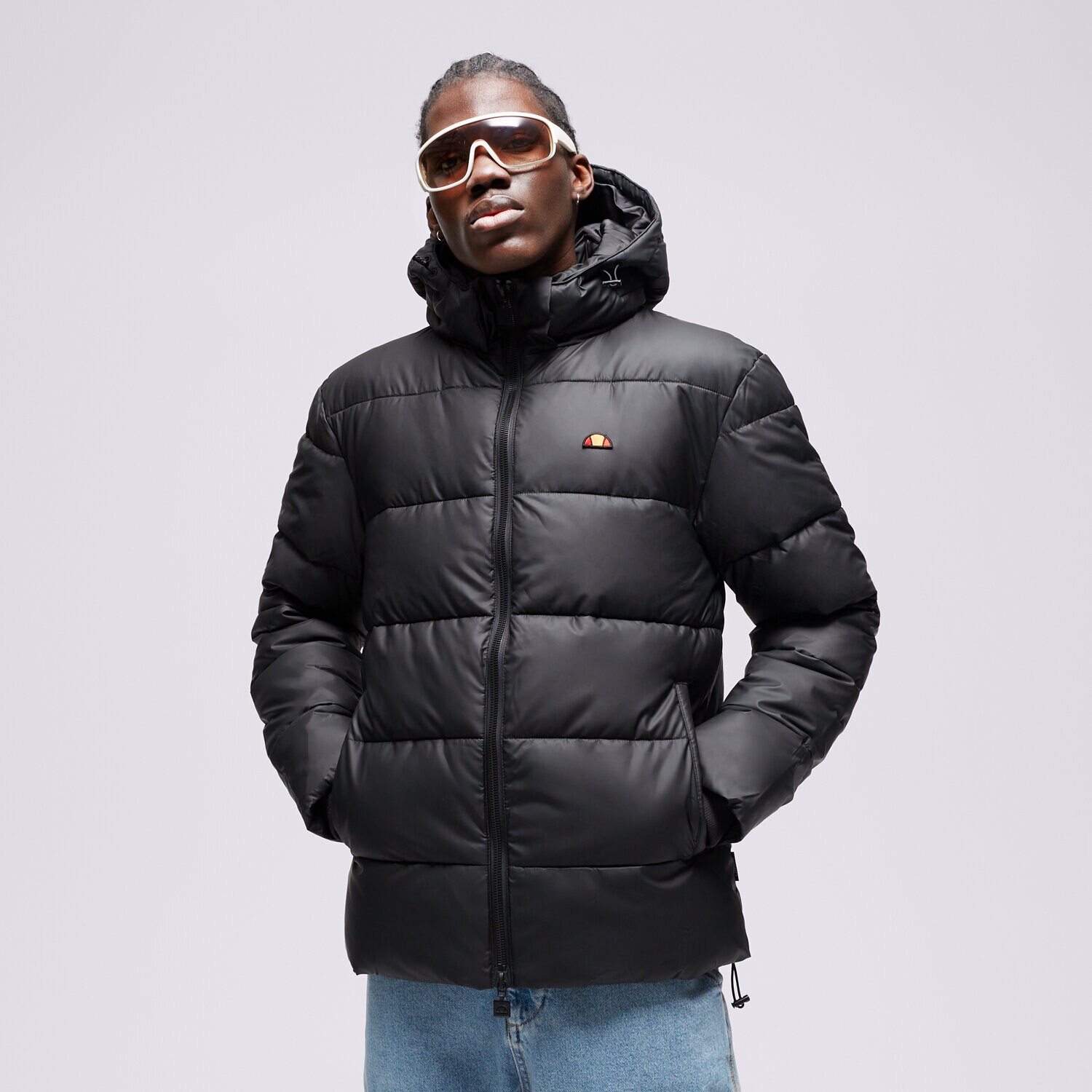 Muške zimske jakne ELLESSE DONJA JAKNA TREVANI JACKET BLK SZA17523011 crna