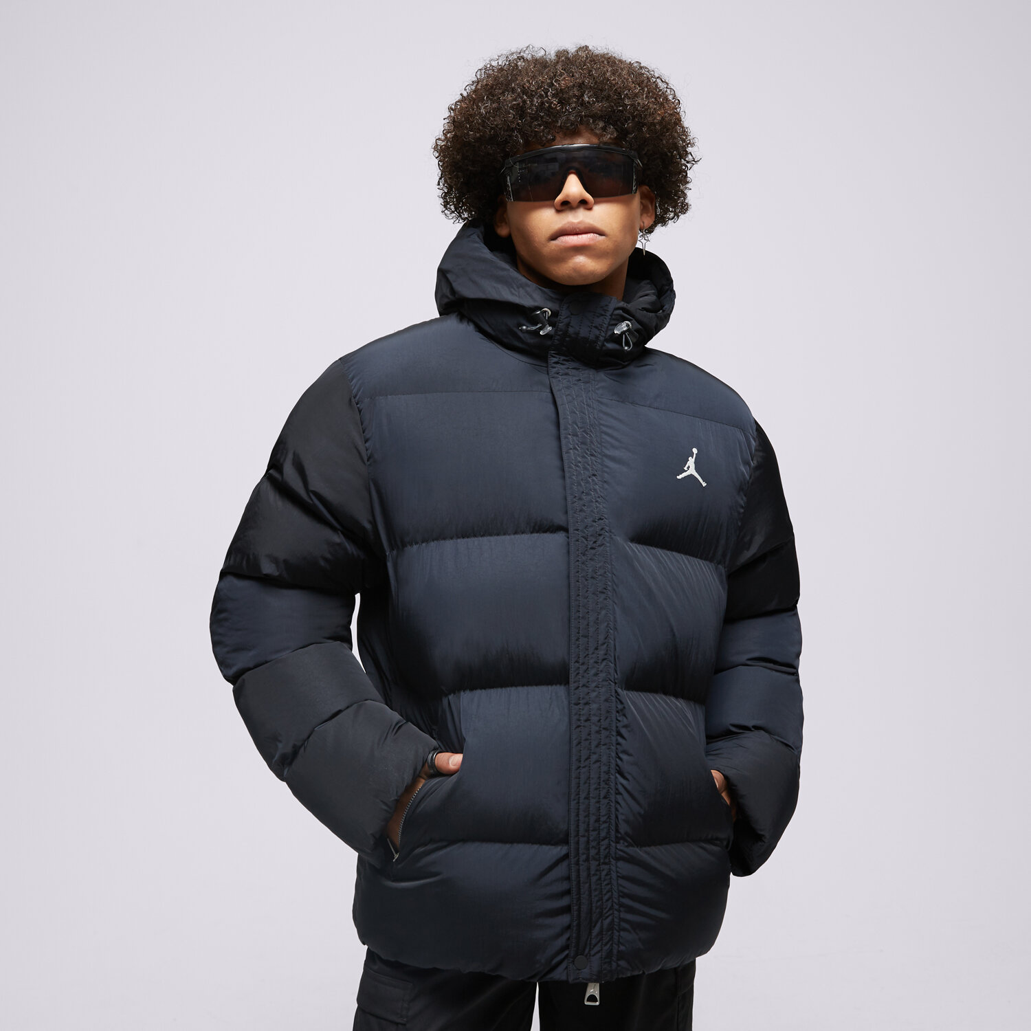 Muške zimske jakne JORDAN JAKNA ZIMSKA M J ECO PUFFER FB7311-010 crna