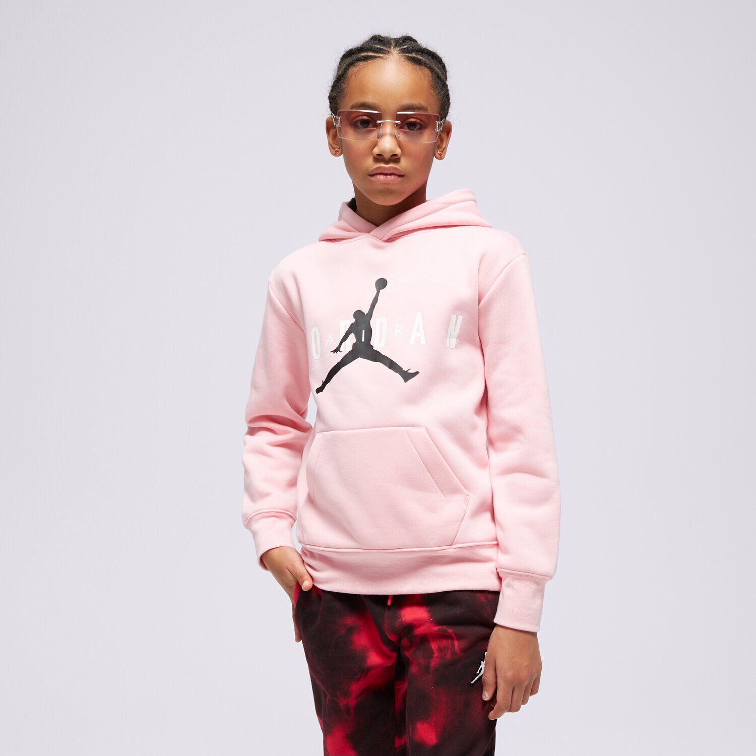 Dječje dukserice JORDAN VESTA S KAPULJAČOM JDB JUMPMAN SUSTAINABLE BOY 95B910-A0W šarena