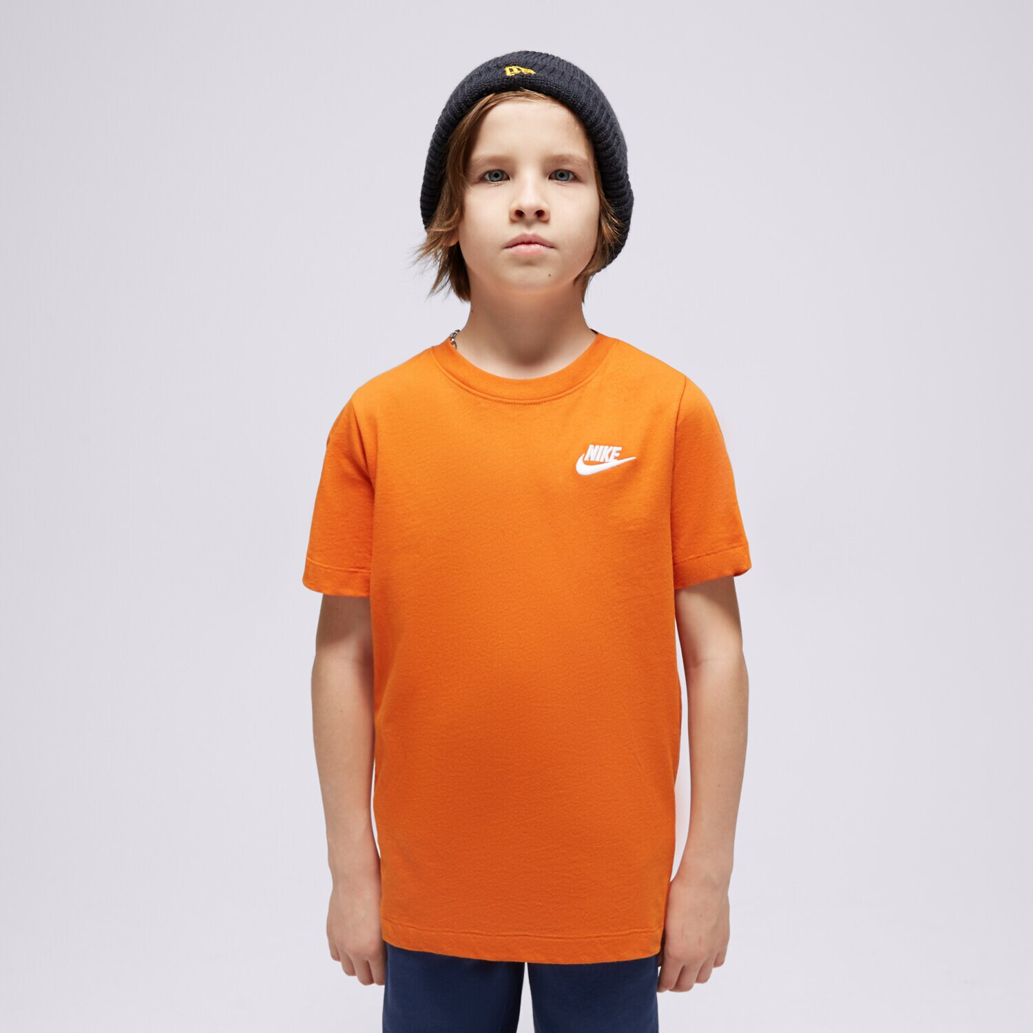 Dječje majice NIKE T SHIRT NIKE SPORTSWEAR BOY AR5254-893 narančasta
