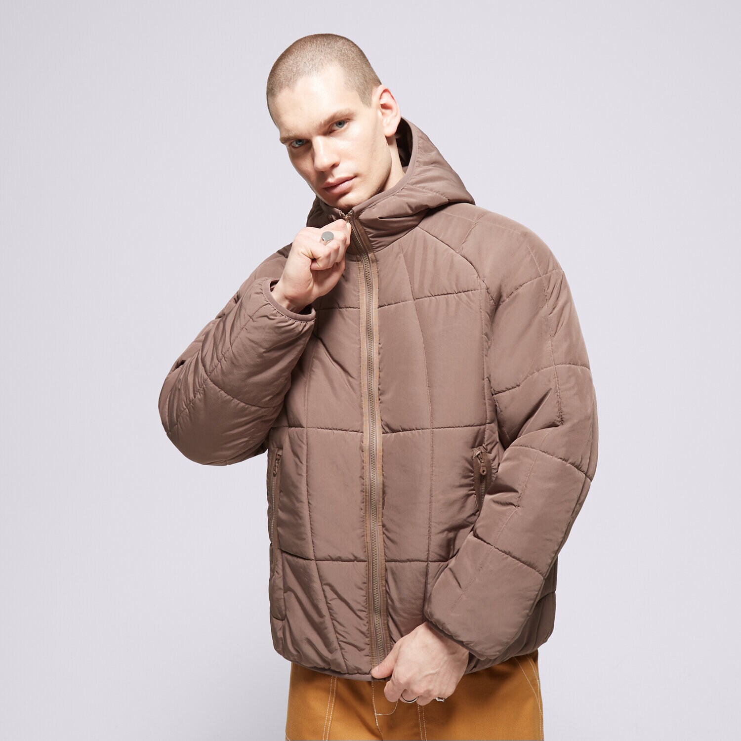 Muške zimske jakne ADIDAS DONJA JAKNA ADV PUFF HZ0697 smeđa