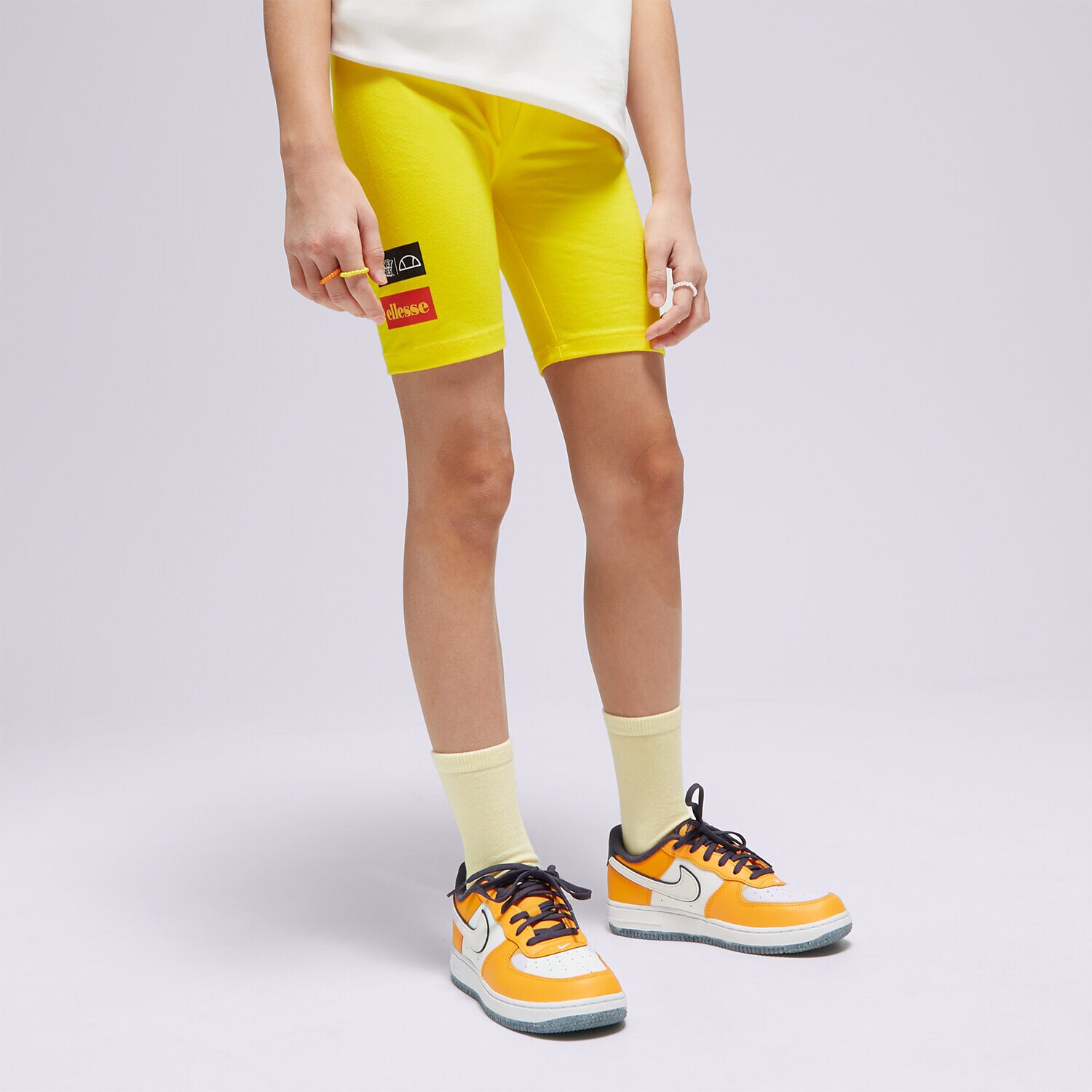 Dječje kratke hlače i haljine ELLESSE KRATKE HLAČE YELLOWISH JNR SHORT YELLOW S4ML15228606 žuta