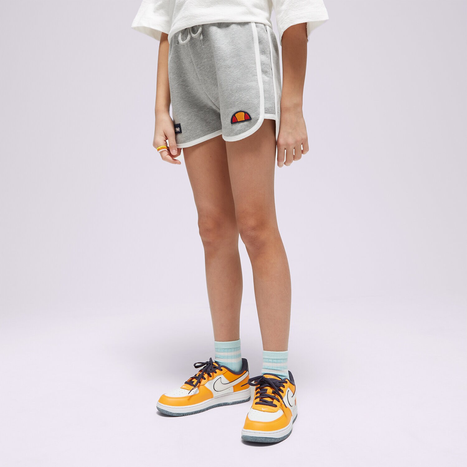 Dječje kratke hlače i haljine ELLESSE KRATKE HLAČE VICTENA SHORT JNR GREY MRL S4E08601112 siva