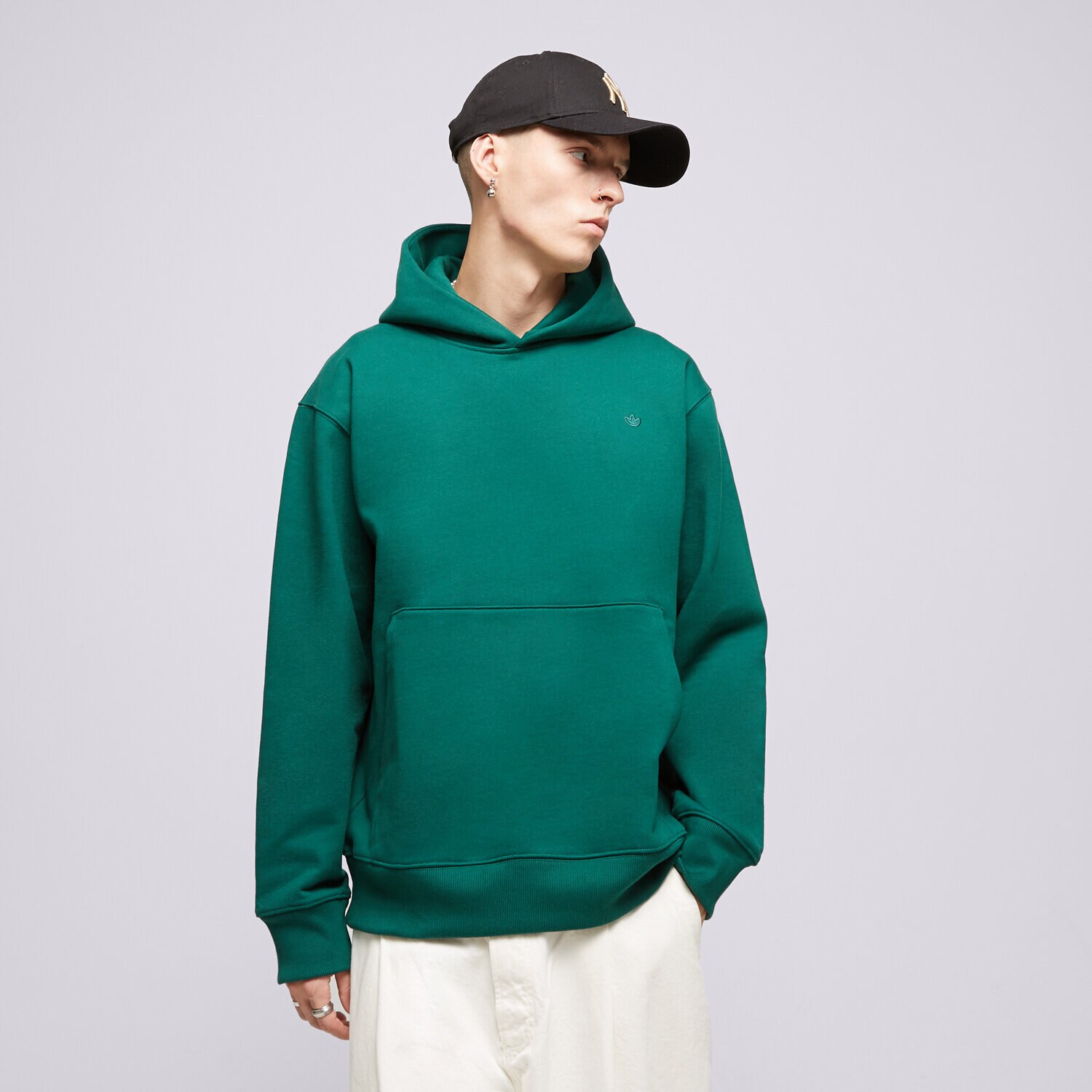 Muške dukserice ADIDAS VESTA S KAPULJAČOM C HOODIE IM2116 zelena