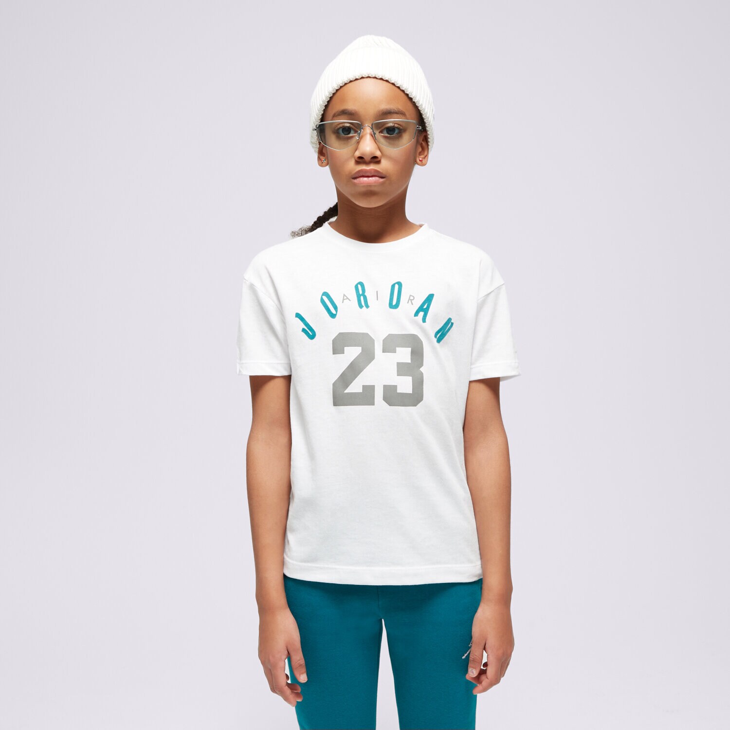 Dječje majice JORDAN T-SHIRT 23 SOFT TOUCH SS GIRL 45C826-001 bijela