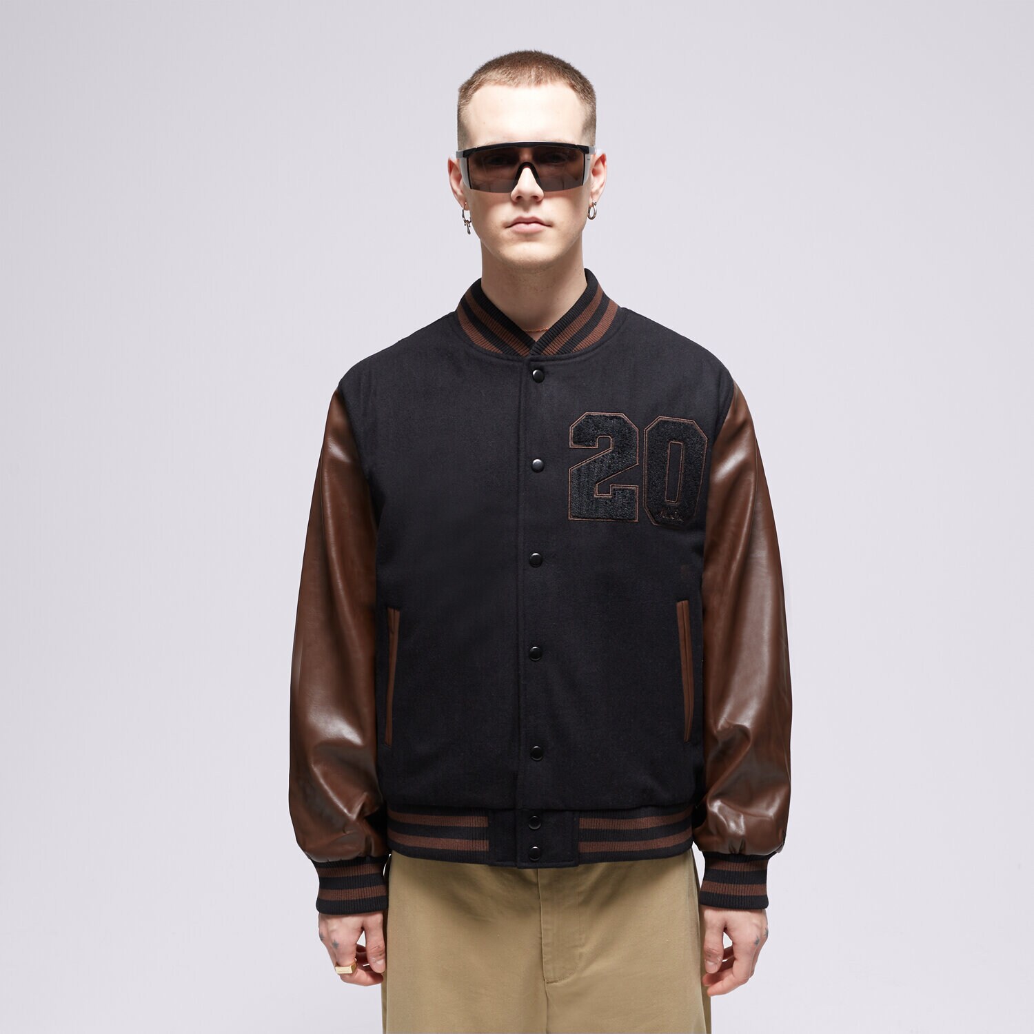 Muške zimske jakne NEW ERA JAKNA NE VARSITY 60424413 tamno plava