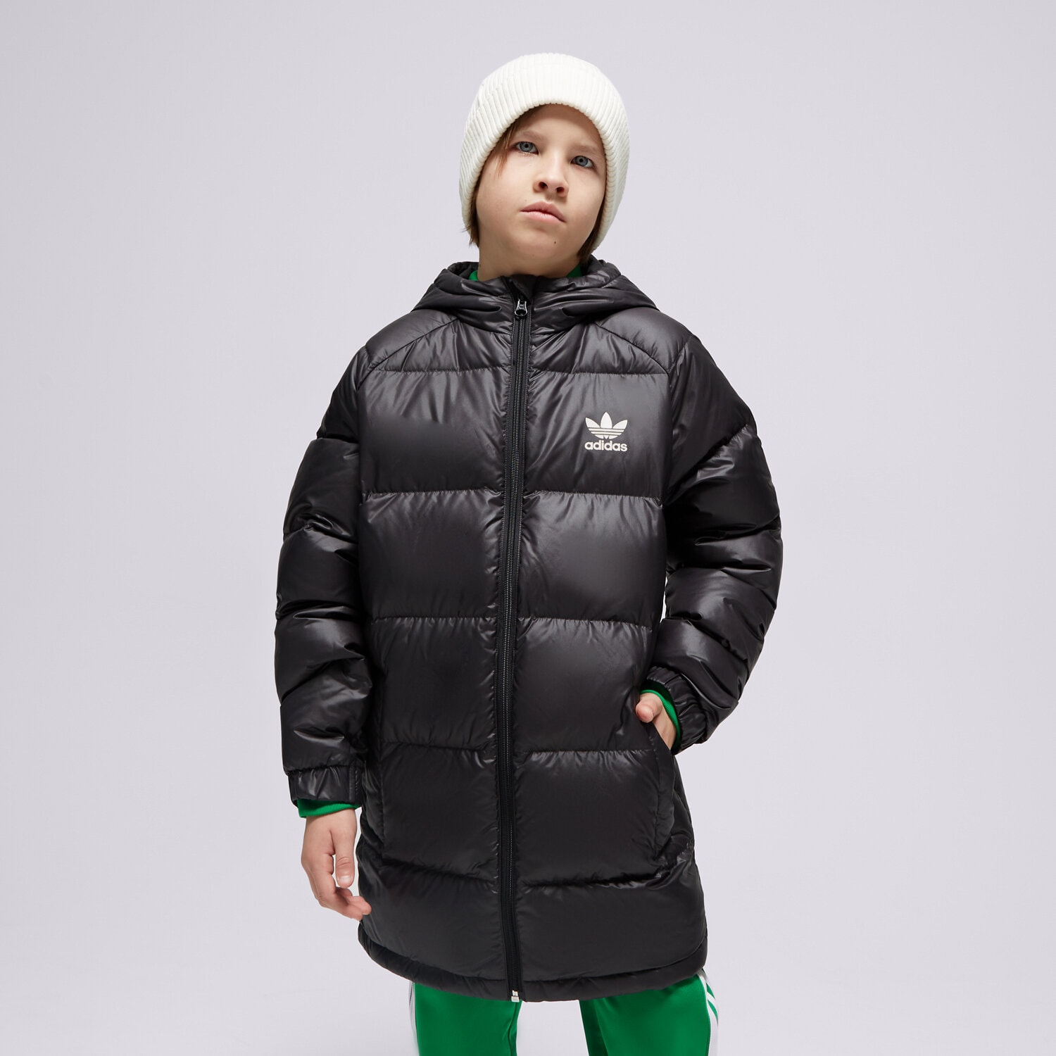 Dječje zimske jakne ADIDAS JAKNA ZIMSKA ELO U H34567 crna