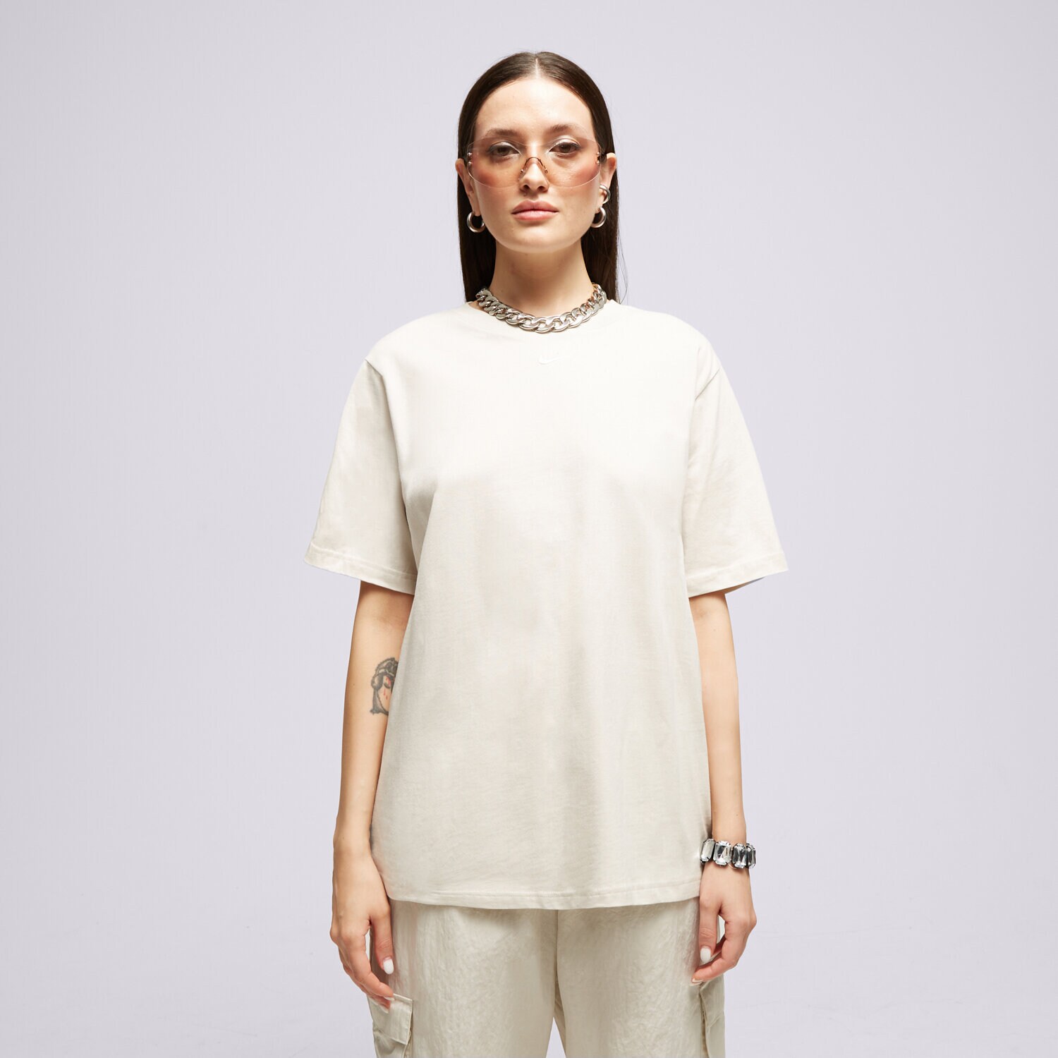 Ženske majice NIKE T SHIRT W NSW ESSNTL LBR FD4149-104 bijela