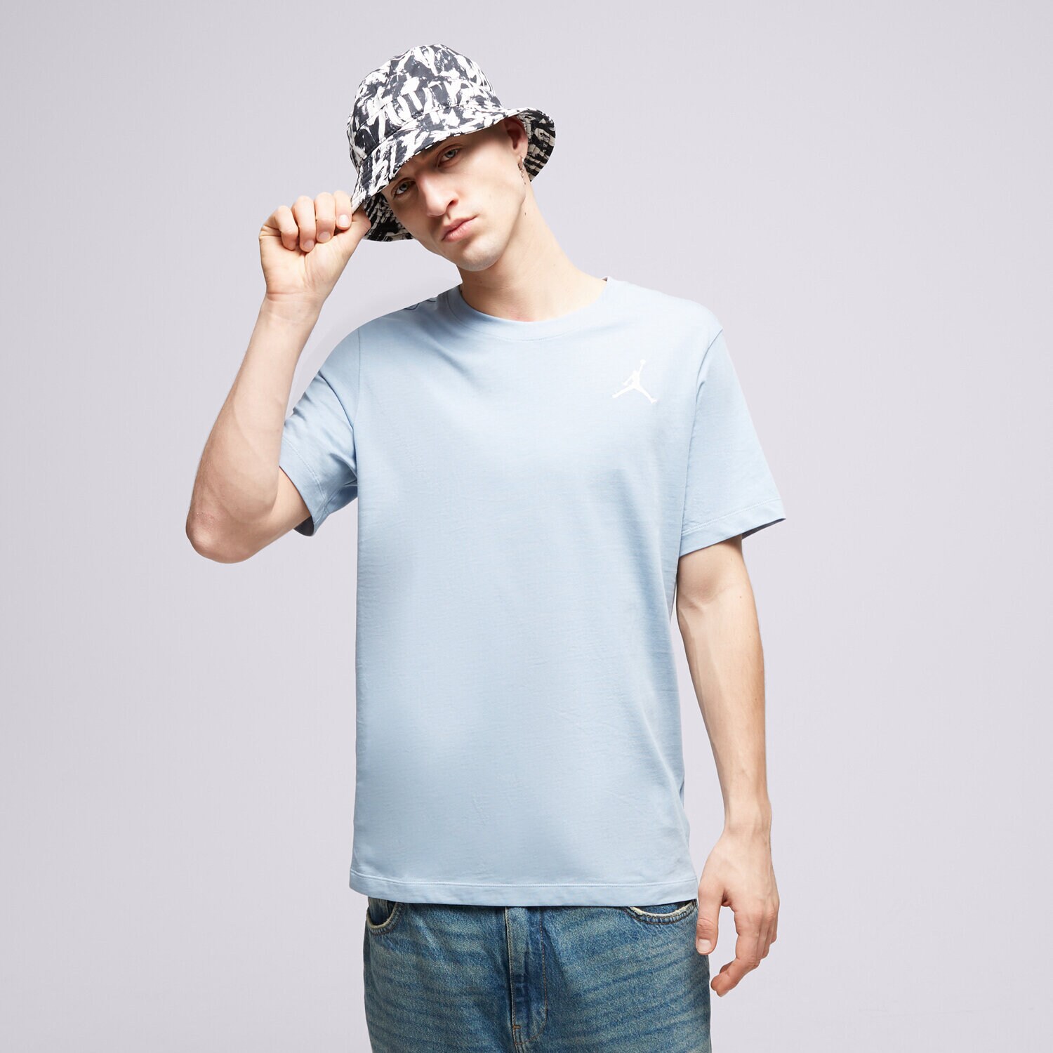 Muške majice JORDAN T-SHIRT M J JUMPMAN EMB SS CREW DC7485-436 plava