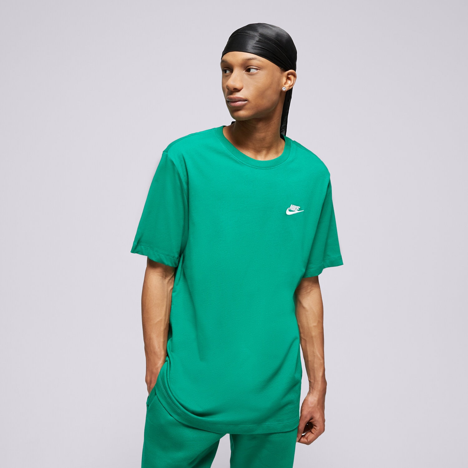 Muške majice NIKE T-SHIRT SPORTSWEAR CLUB AR4997-365 zelena