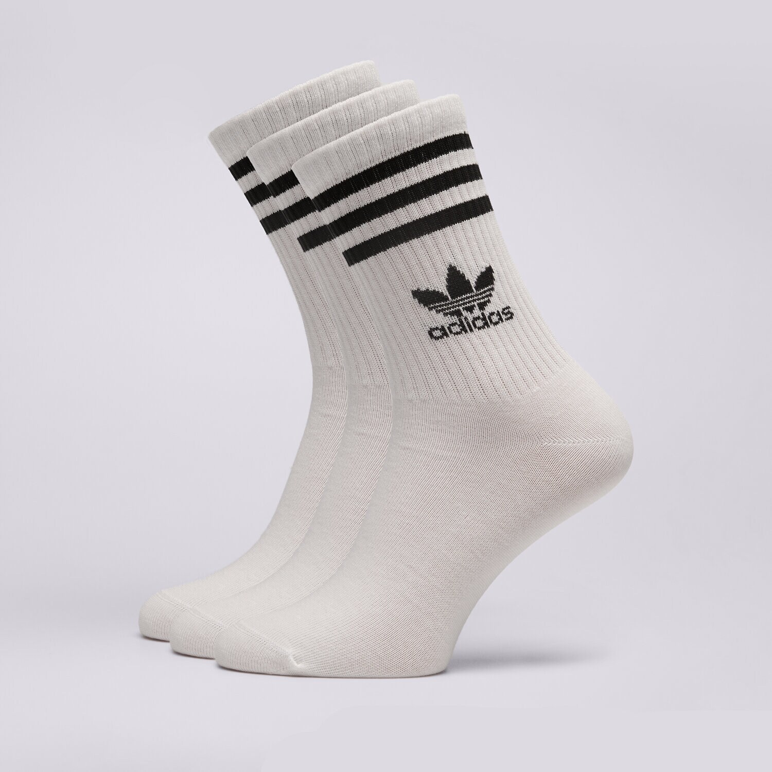Ženske Čarape ADIDAS ČARAPE CREW SOCK 3STR IJ0733 bijela