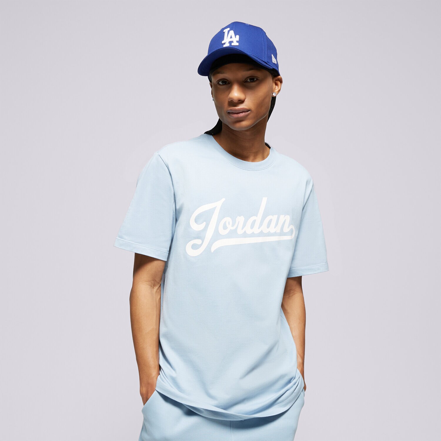 Muške majice JORDAN T-SHIRT M J JUMPMAN EMB SS CREW FN5958-436 plava