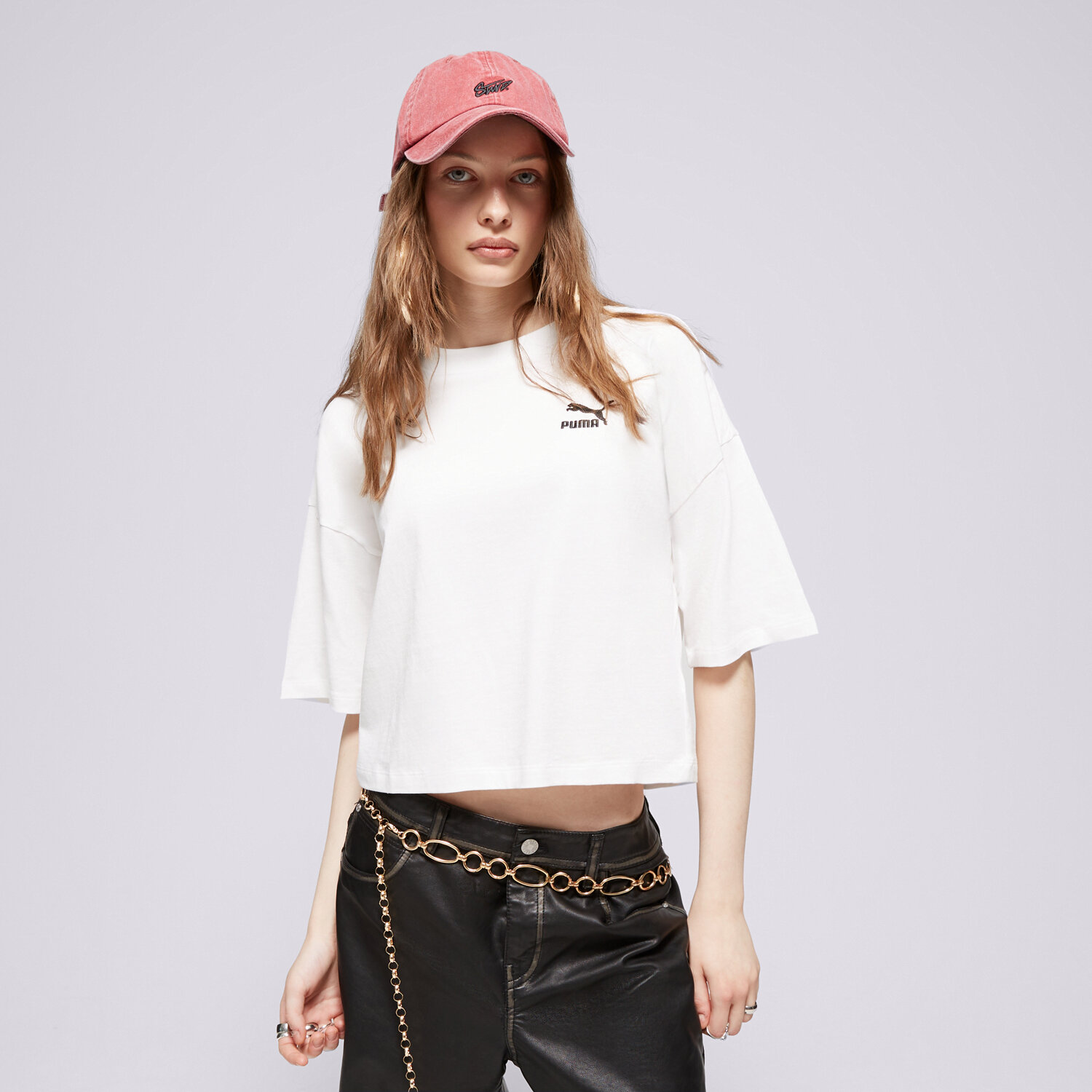 Ženske majice PUMA T-SHIRT BETTER CLASSICS OVERSIZED 62422602 bijela