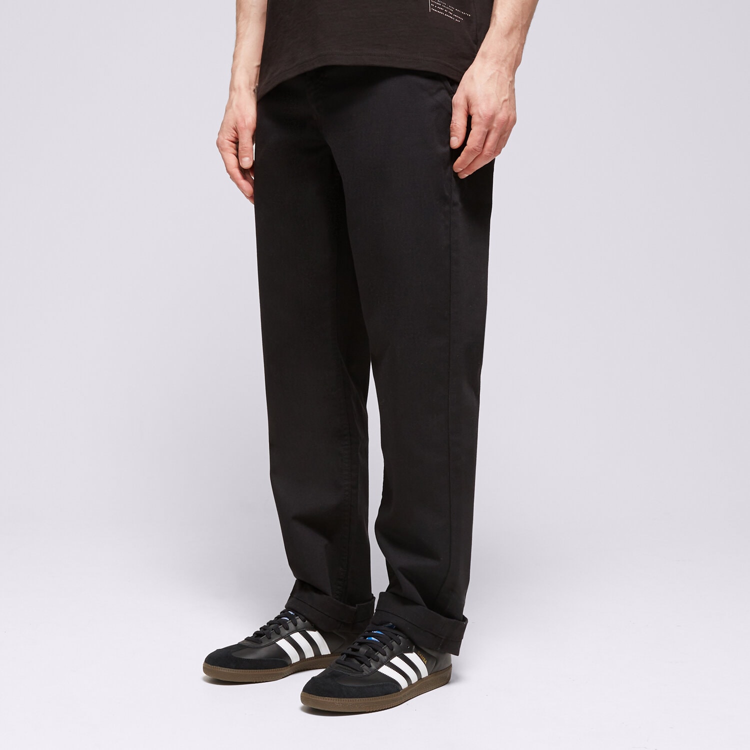 Muške hlače VANS HLAČE AUTHENTIC CHINO RELAXED VN0A5FJ8BLK1 crna