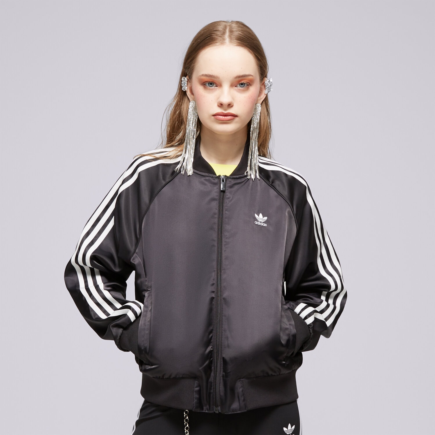 Ženske dukserice ADIDAS VESTA SST BLOUSON IU2533 crna
