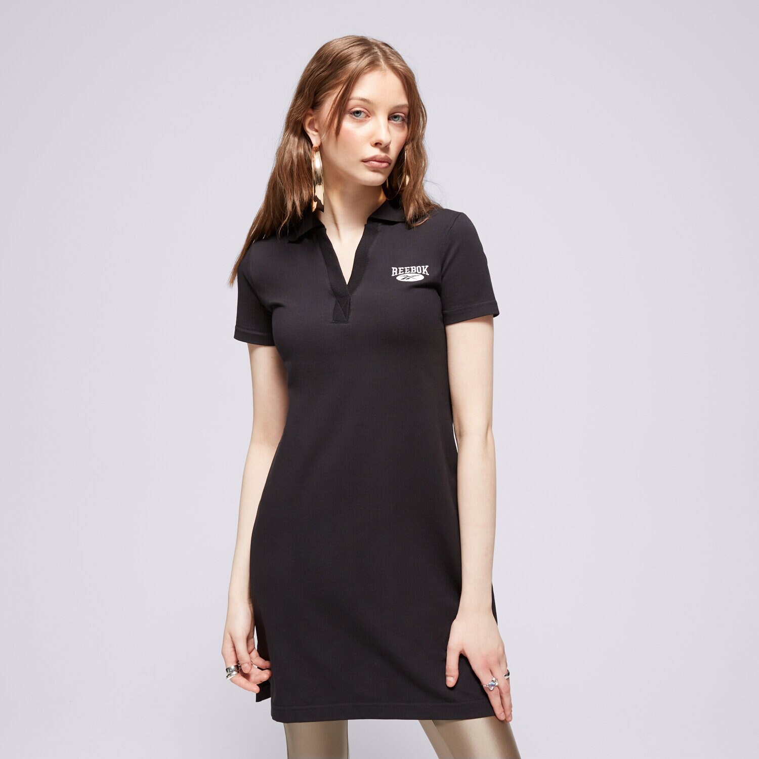Ženske haljine i suknje REEBOK HALJINA CL AE V POLO TRENIRKAS 100075529 crna
