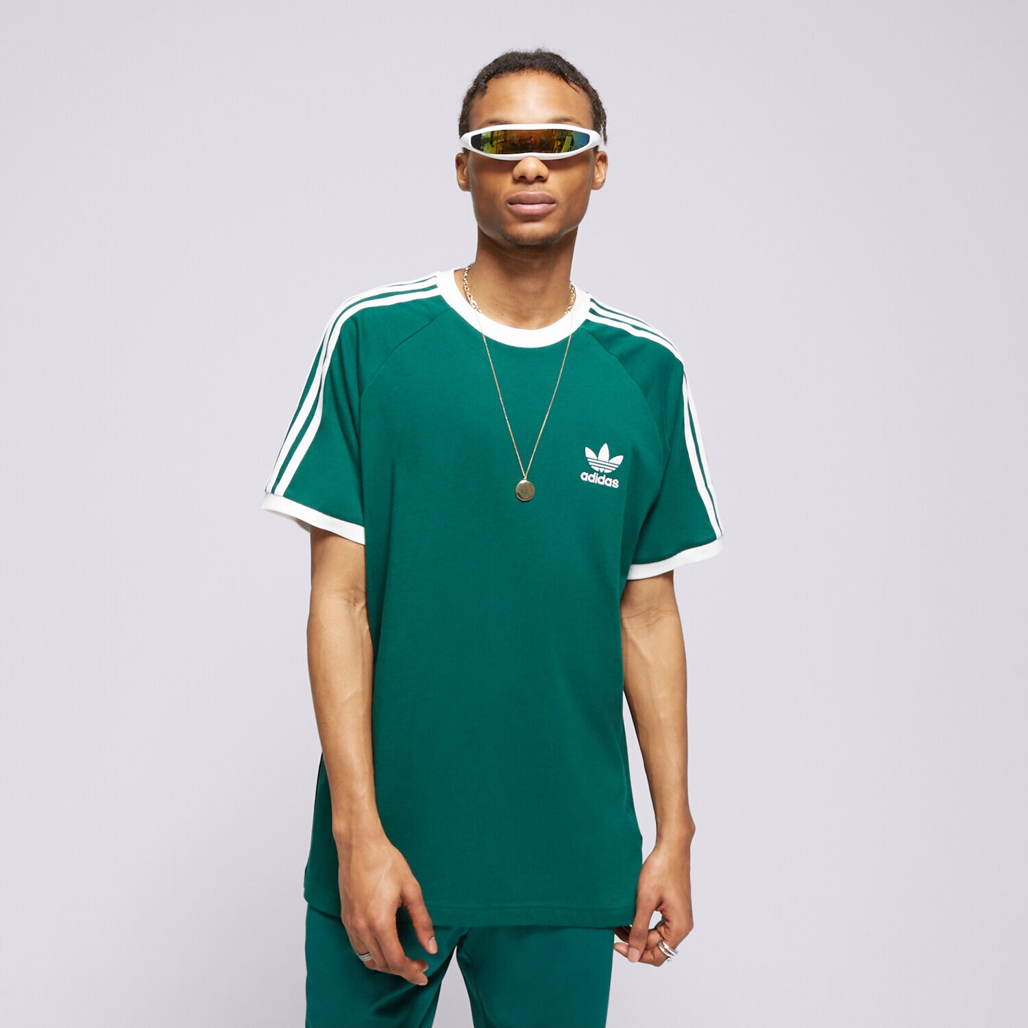 Muške majice ADIDAS T-SHIRT 3-STRIPES TEE IM9387 zelena
