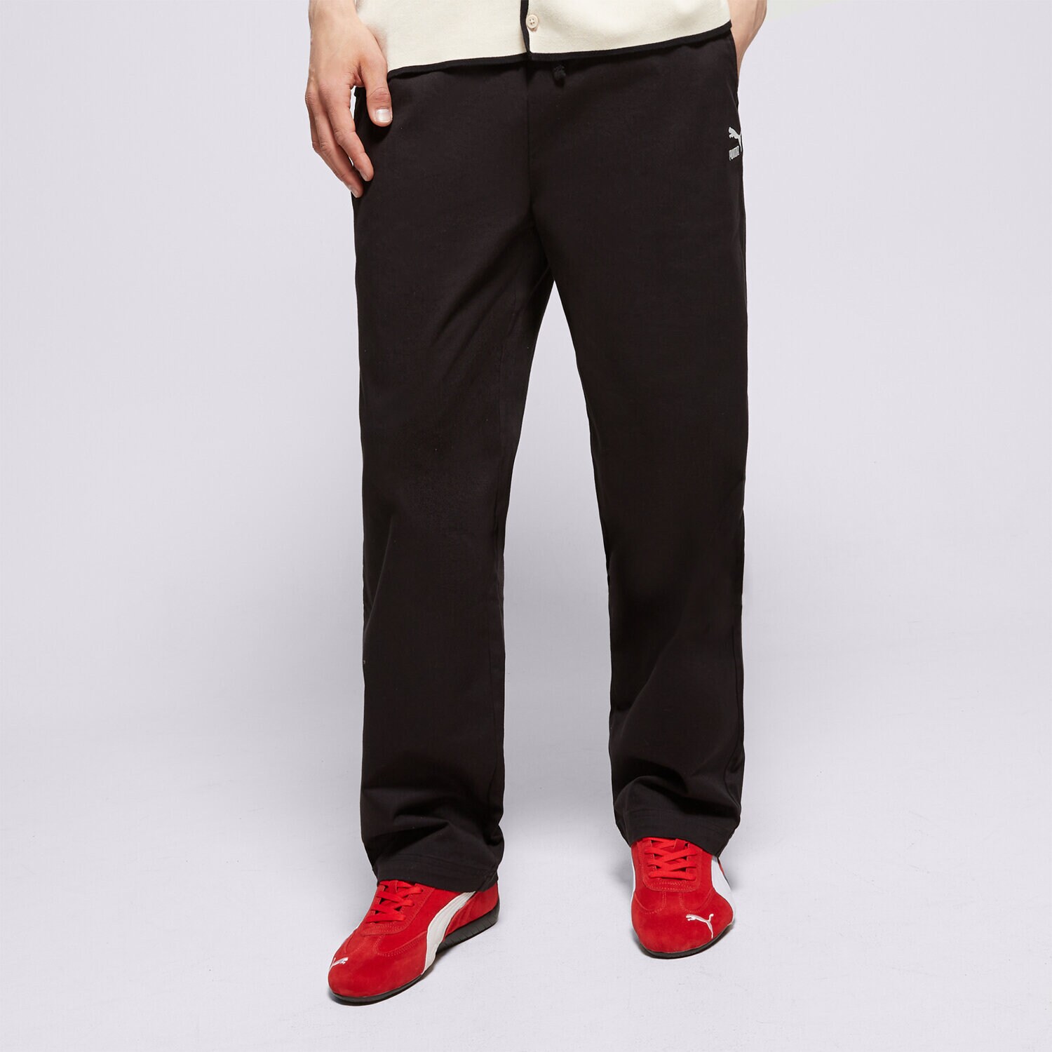 Muške hlače PUMA HLAČE BETTER CLASSICS WOVEN PANTS 62425901 crna