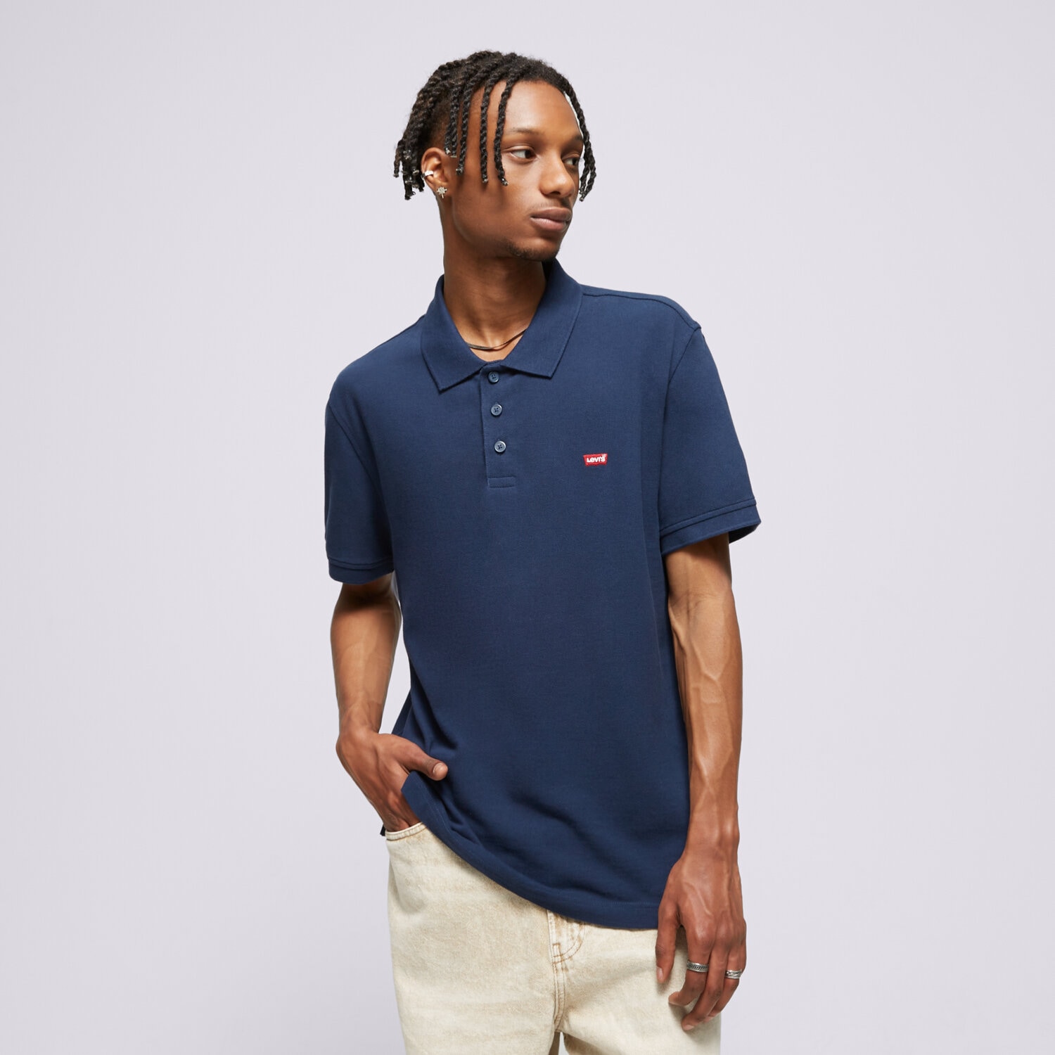 Muške majice LEVI'S POLO HM POLO BLUES 35883-0005 tamno plava