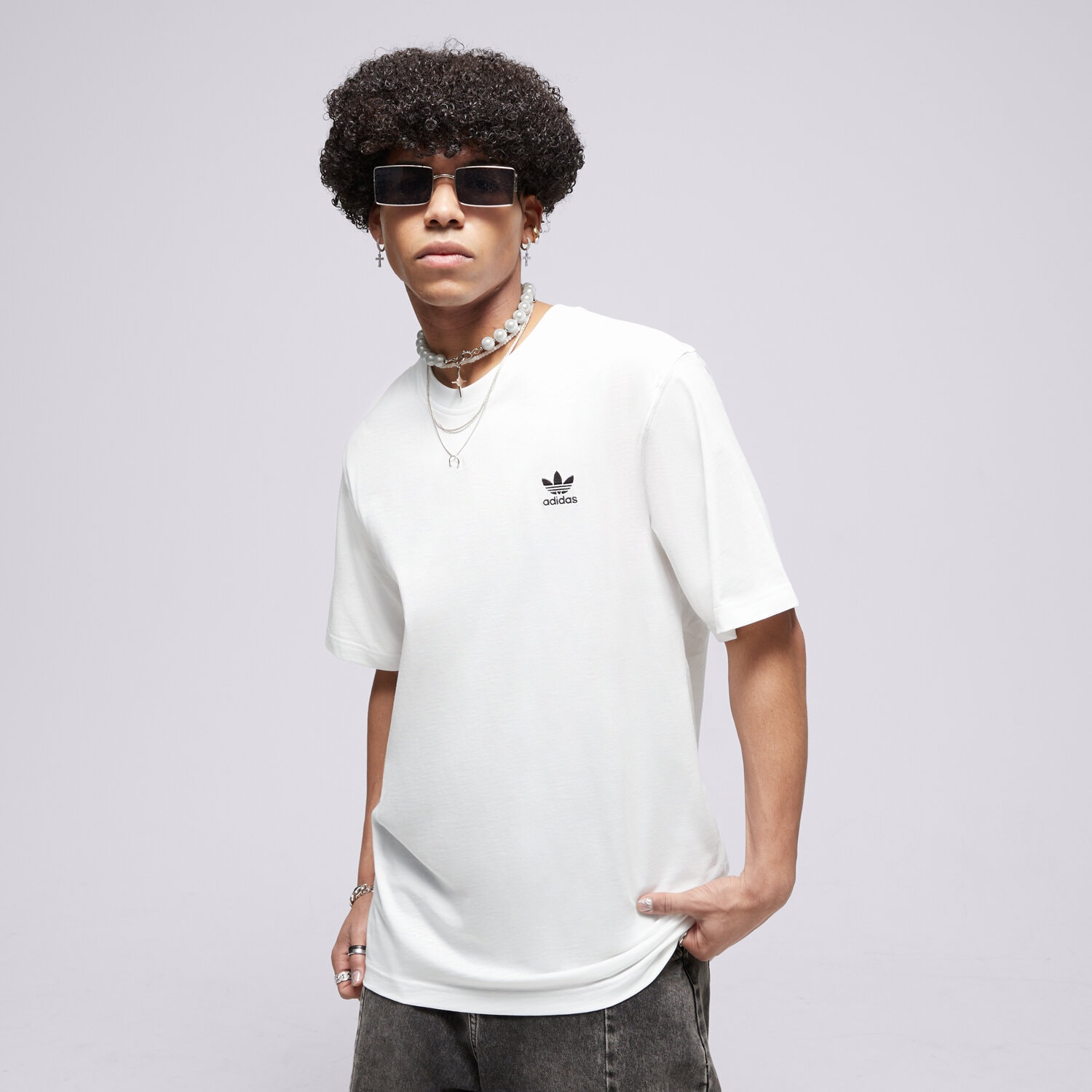 Muške majice ADIDAS T-SHIRT ESSENTIAL TEE IR9691 bijela