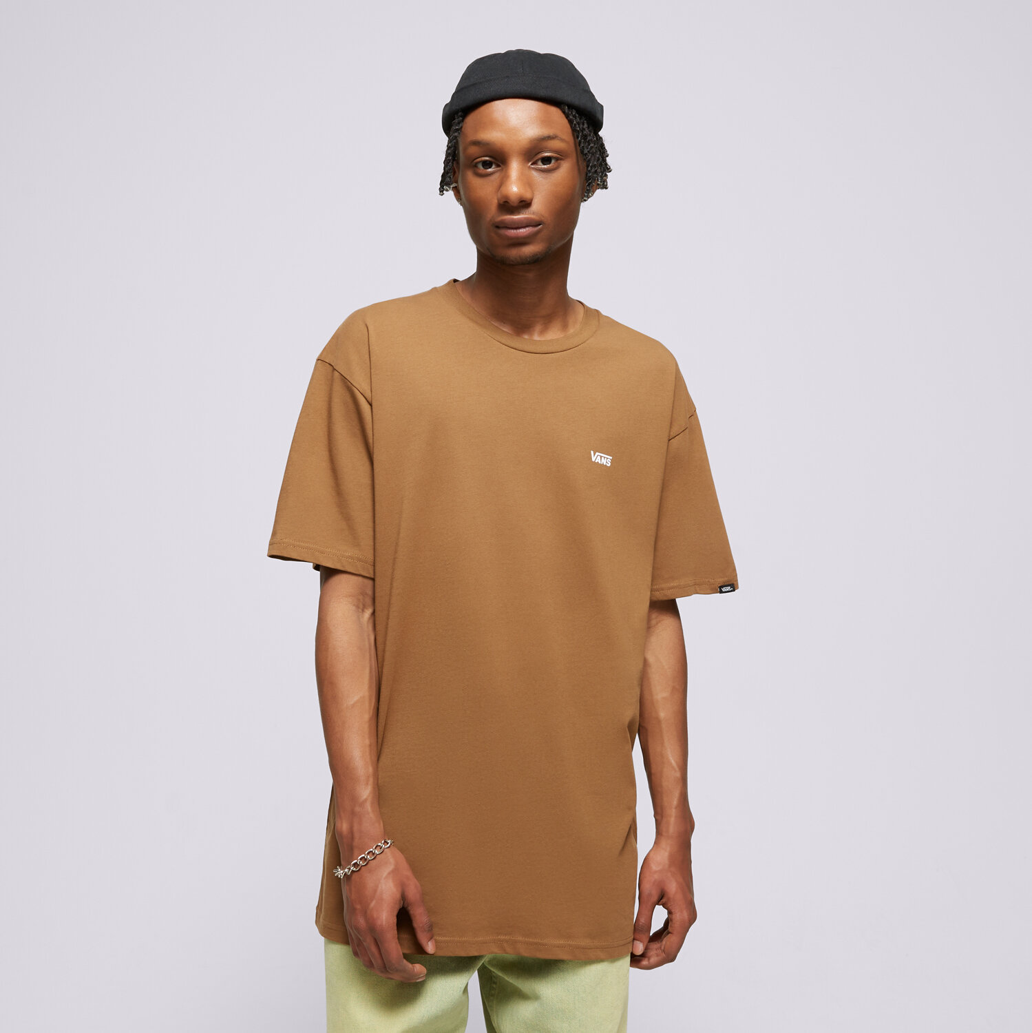 Muške majice VANS T-SHIRT LEFT CHEST COFFEE LIQUEUR VN0A3CZECR61 smeđa