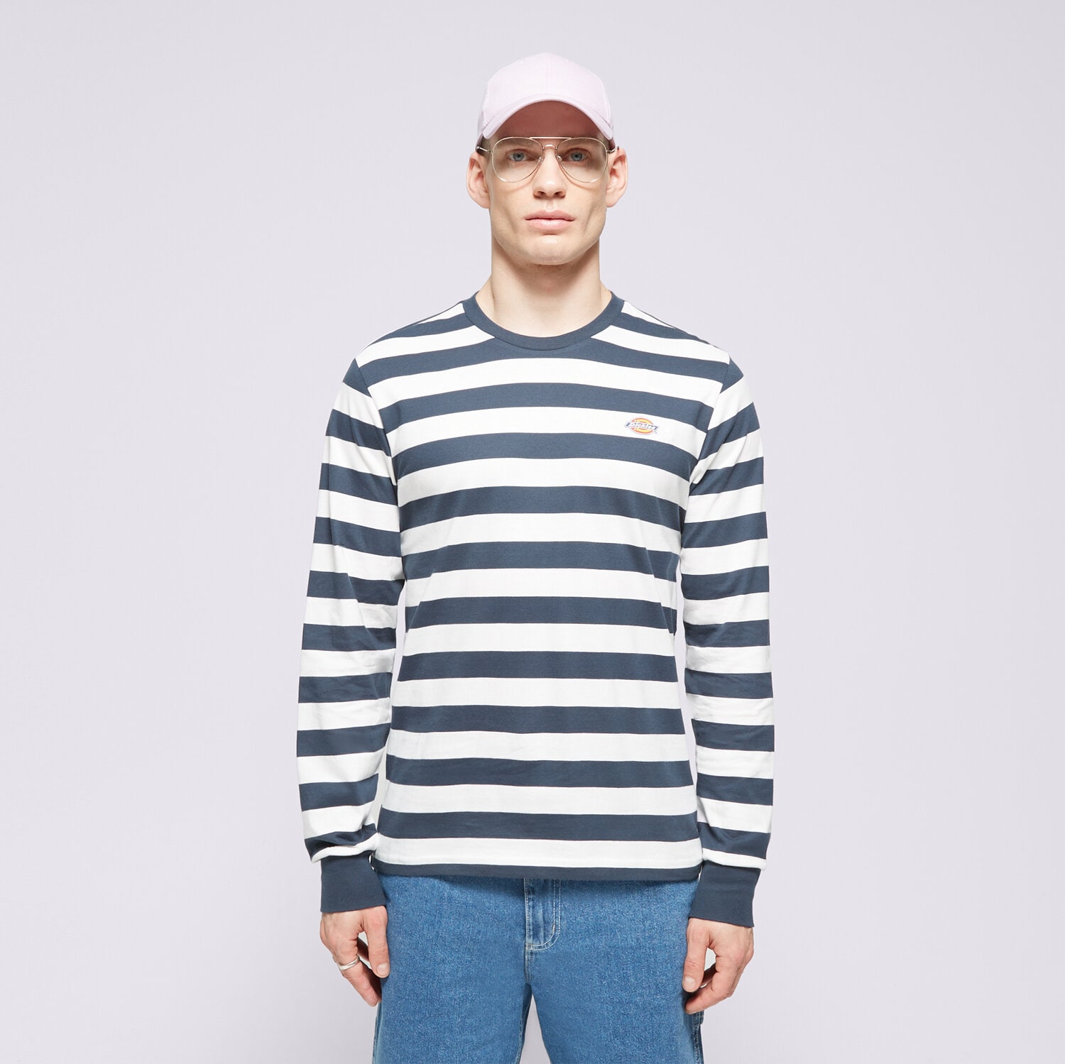 Muške majice DICKIES T-SHIRT RIVERGROVE DK0A4YFYAF01 tamno plava