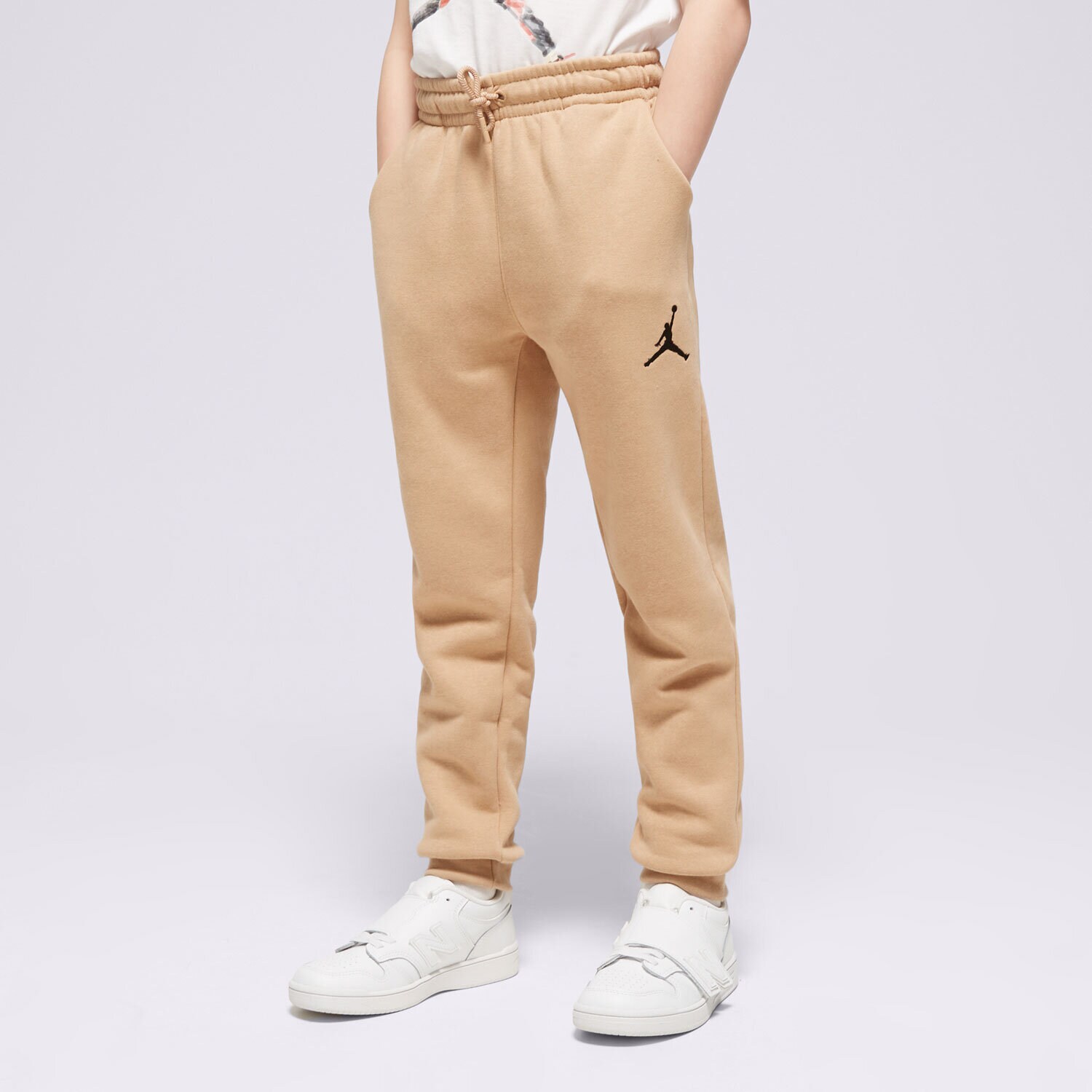 Dječje hlače JORDAN HLAČE MJ ESSENTIALS PANT BOY 95C549-X0L smeđa