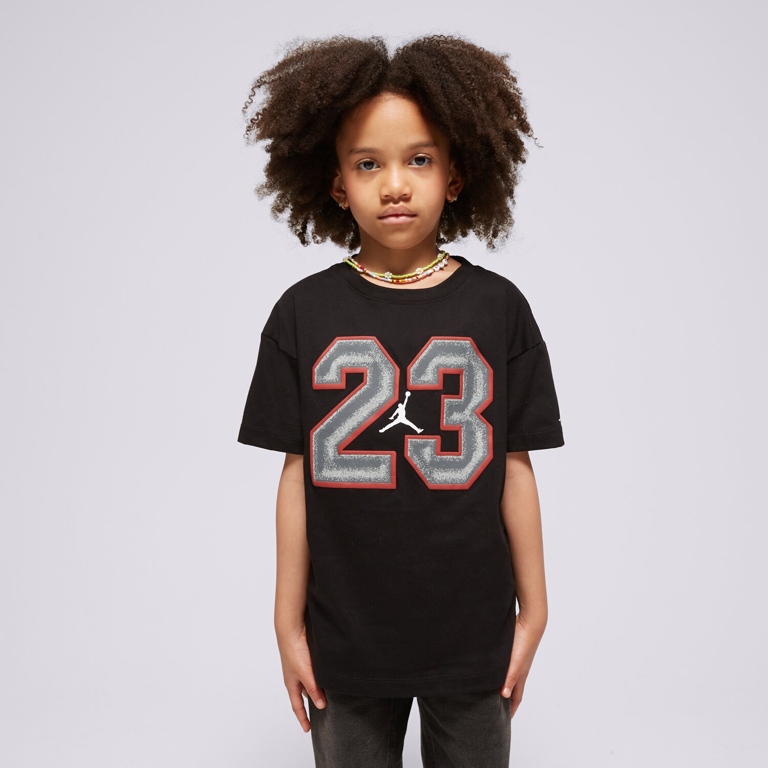 Dječje majice JORDAN T-SHIRT 23 FLIGHT SS TEE GIRL 45C990-023 crna