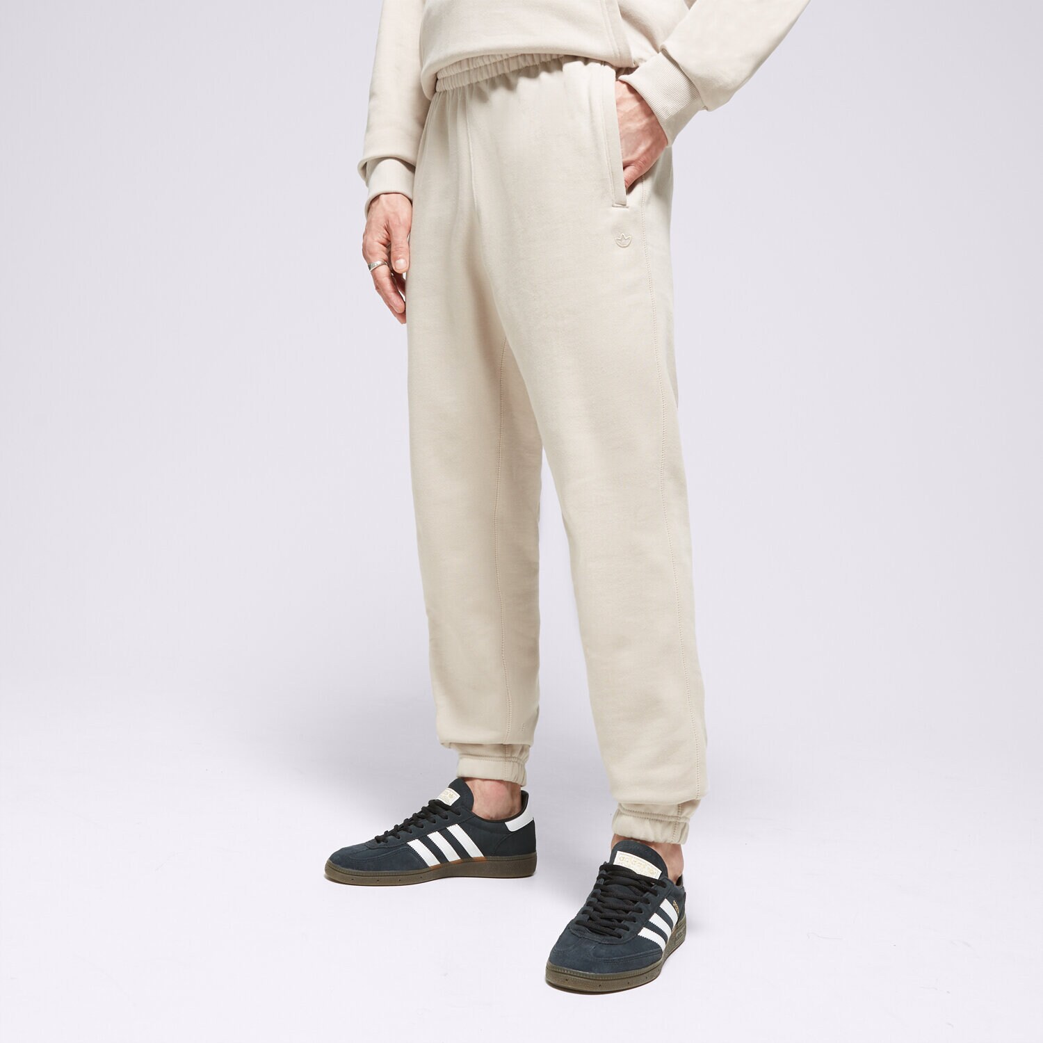 Muške hlače ADIDAS HLAČE C PANTS FT IR7887 bež