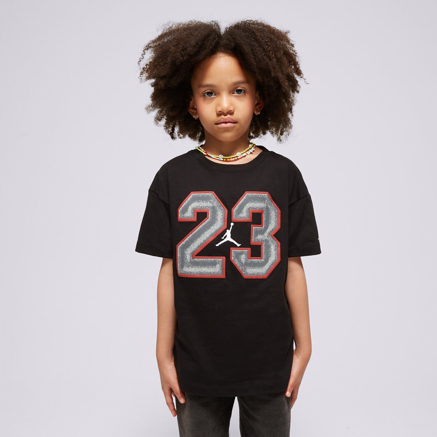 Dječje majice JORDAN T-SHIRT 23 FLIGHT SS TEE GIRL 45C990-023 crna