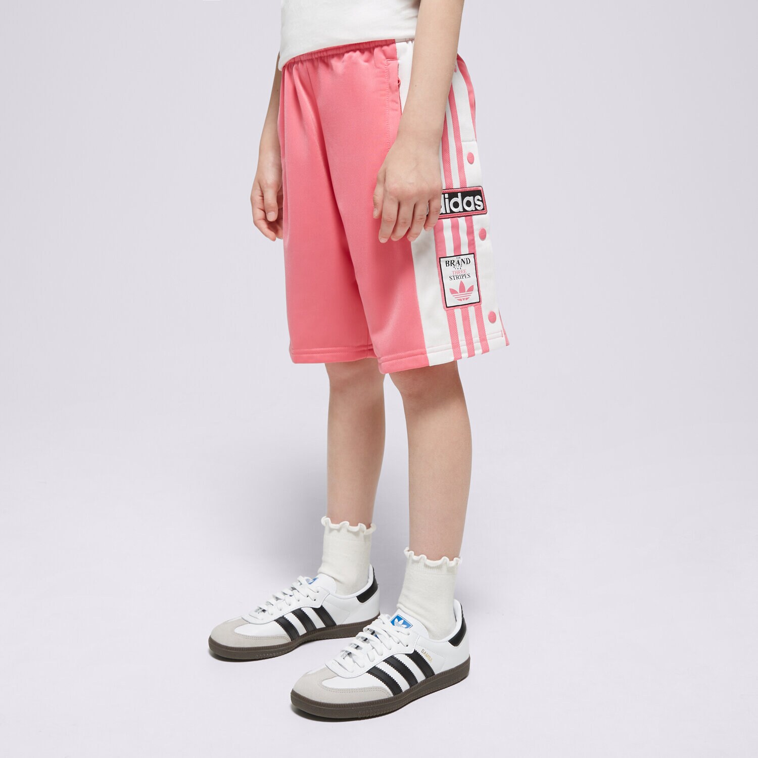 Dječje kratke hlače i haljine ADIDAS KRATKE HLAČE SHORTS GIRL IN2117 ružičasta