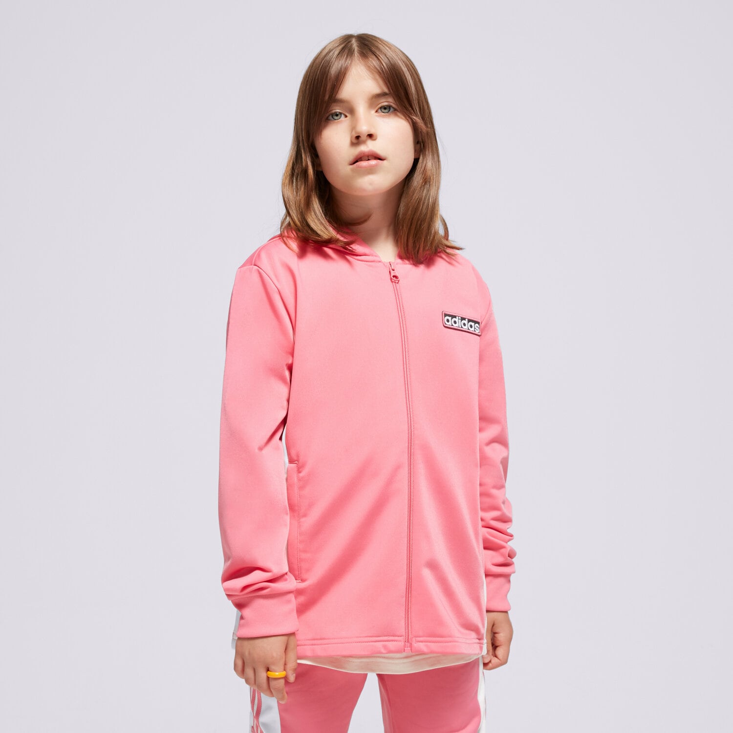 Dječje dukserice ADIDAS VESTA S KAPULJAČOM FZ HOODIE GIRL