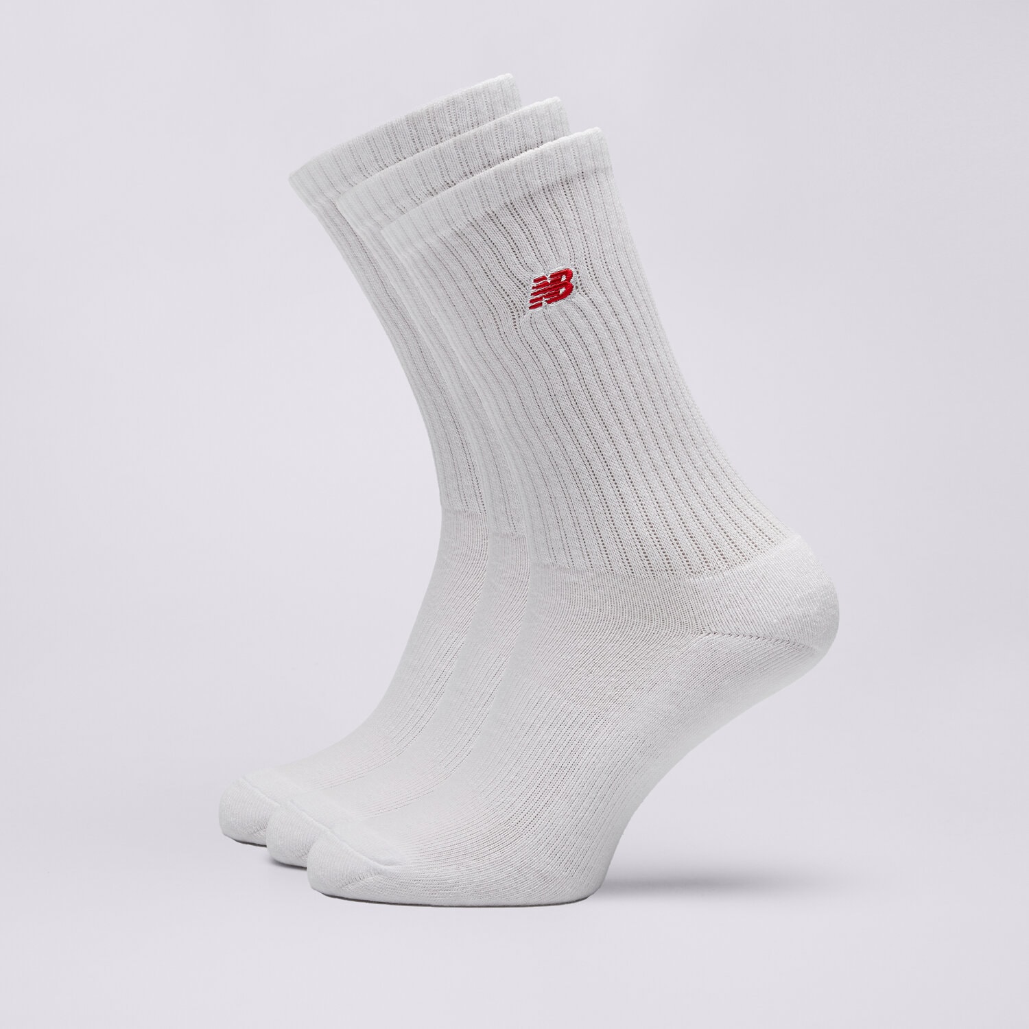 Ženske Čarape NEW BALANCE ČARAPE PATCH LOGO CREW 3 PAIRS LAS33763WT bijela
