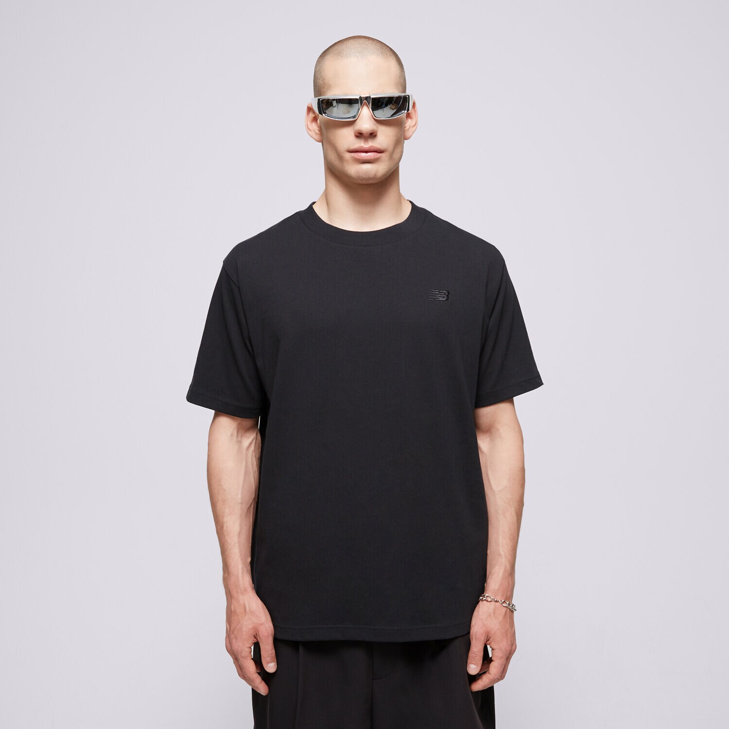 Muške majice NEW BALANCE T-SHIRT ATHLETICS JERSEY TEE MT41533BK crna