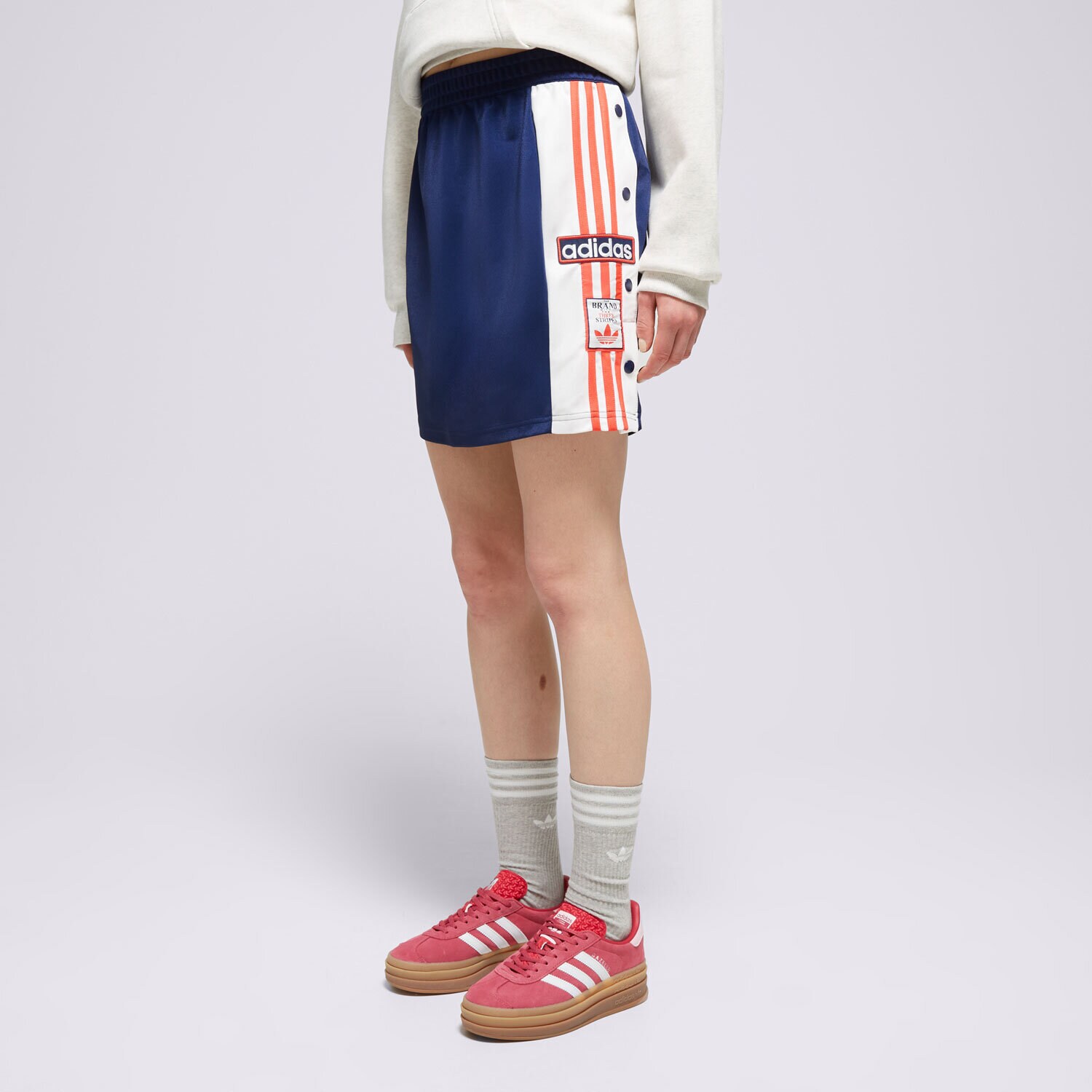 Ženske haljine i suknje ADIDAS KRATKA SUKNJA ADIBRK SKIRT IU2469 tamno plava