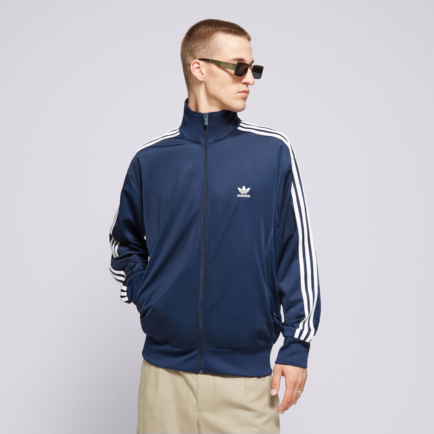 Muške dukserice ADIDAS VESTA FBIRD TT IR9893 tamno plava