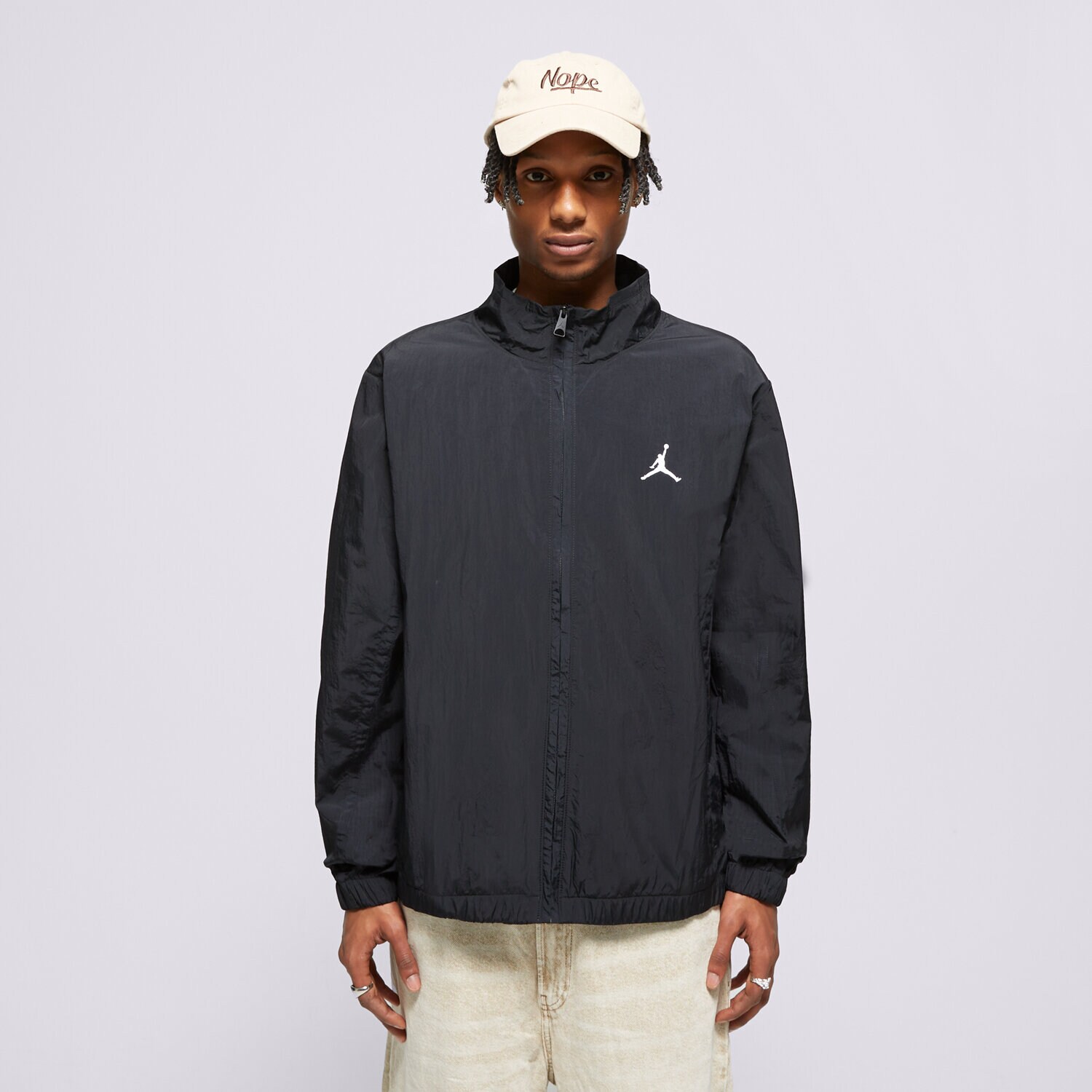 Muške prijelazne jakne JORDAN JAKNA M J ESS HBR WOVEN JKT FN4537-010 crna