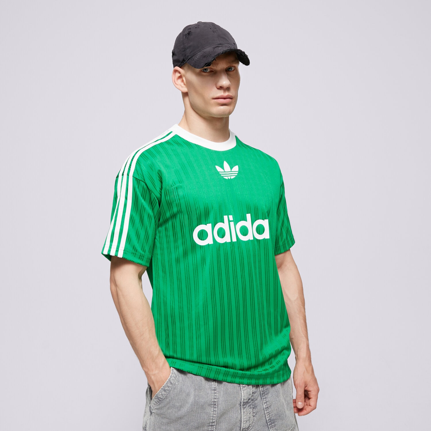 Muške majice ADIDAS T-SHIRT ADICOLOR POLY T IM9457 zelena