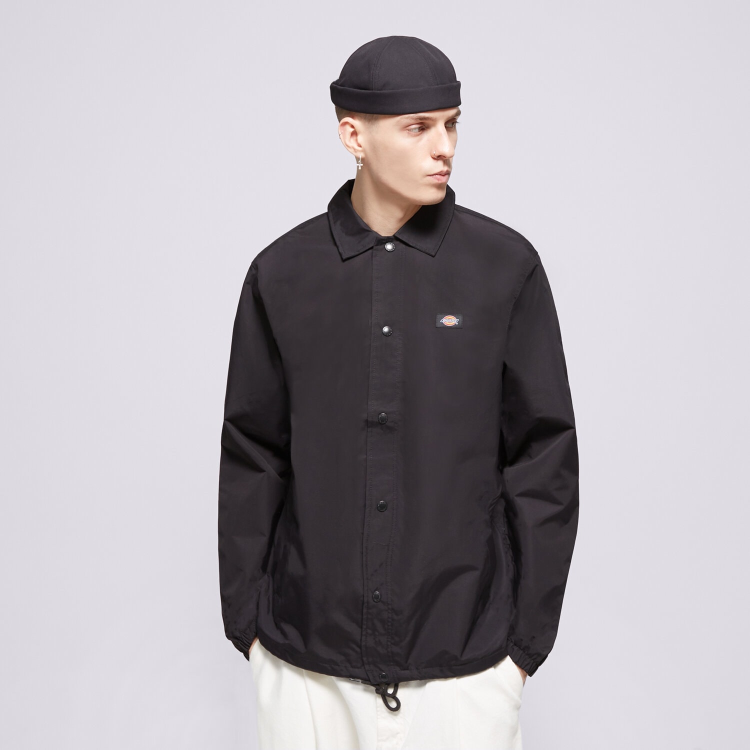 Muške prijelazne jakne DICKIES JAKNA OAKPORT COACH DK0A4XEWBLK1 crna