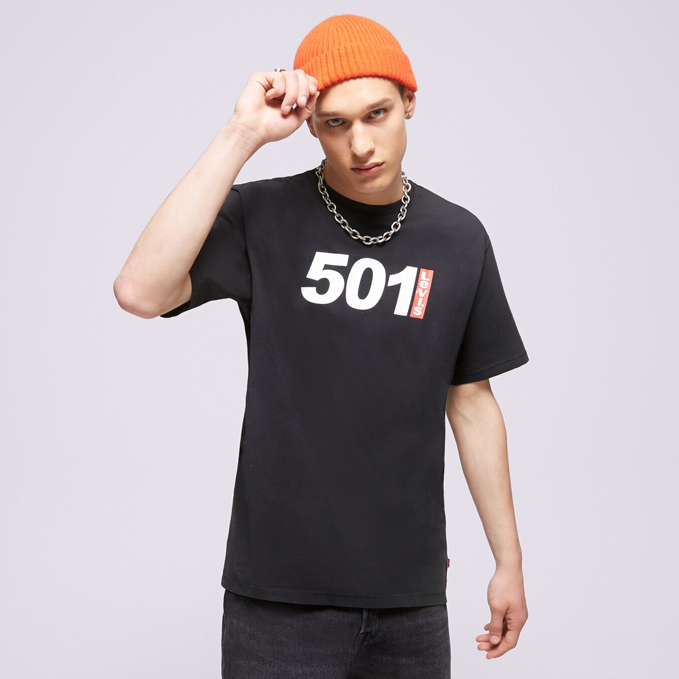 Muške majice LEVI'S T-SHIRT VINTAGE FIT GRAPHIC 501 ANNIVERSARY 87373-0082 šarena
