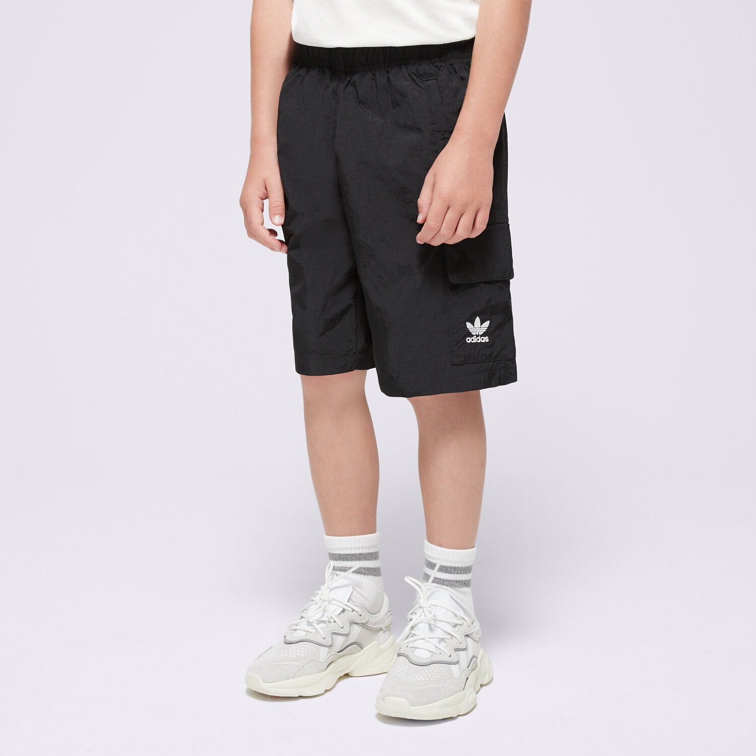 Dječje kratke hlače i haljine ADIDAS KRATKE HLAČE CARGO SHORTS BOY IT5437 crna
