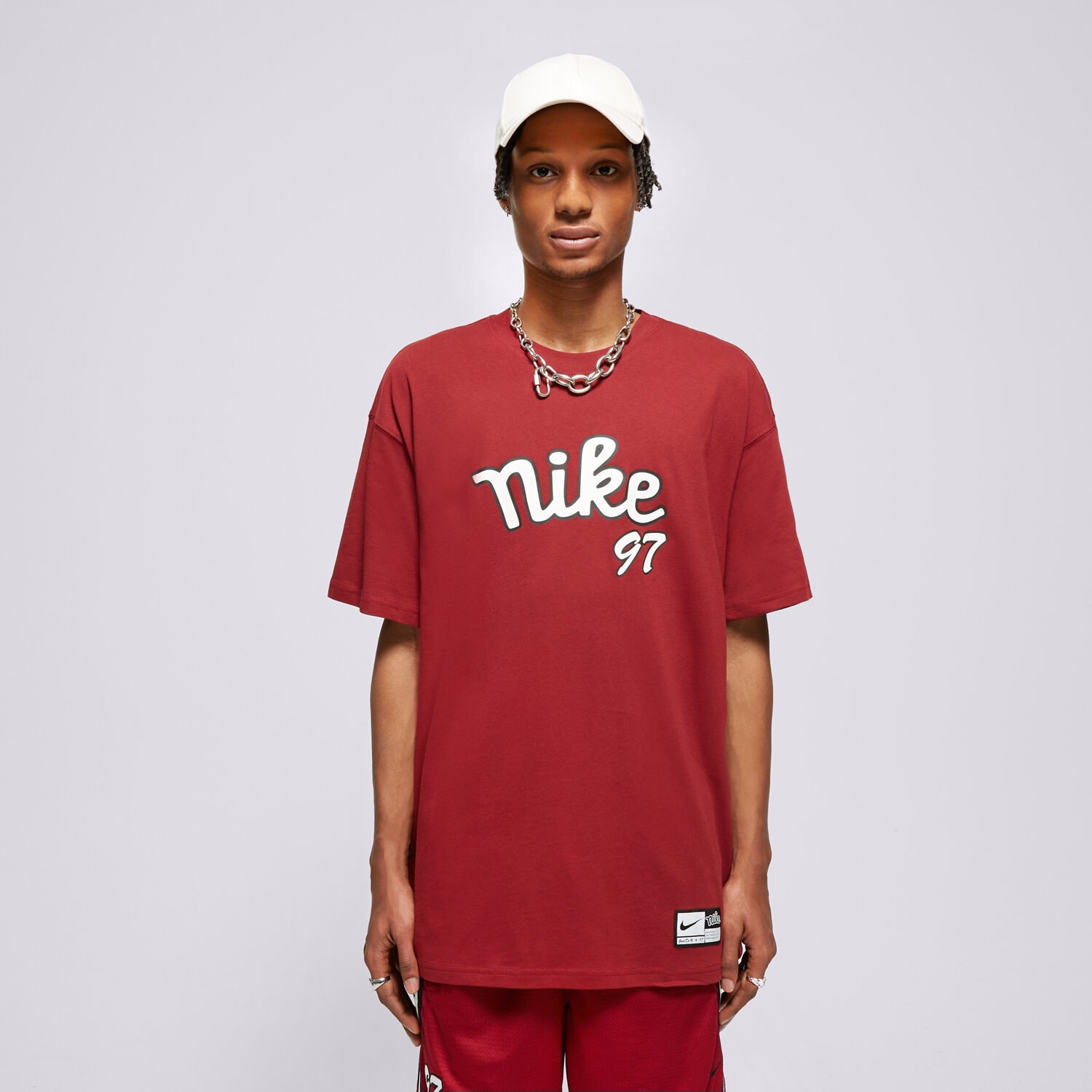 Muške majice NIKE T-SHIRT M NK TEE M90 SSNL EXP SU24 2 FV8396-677 bordo