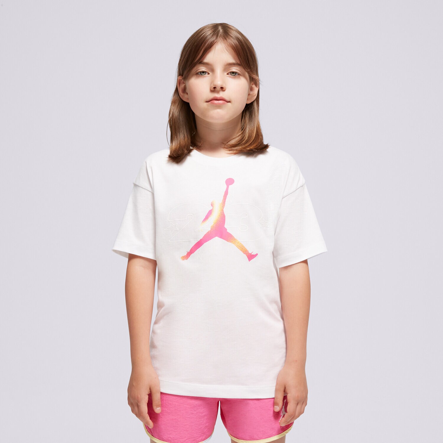 Dječje majice JORDAN T-SHIRT JDG 23 LEMONADE STAND SS TEE G 45D166-001 bijela