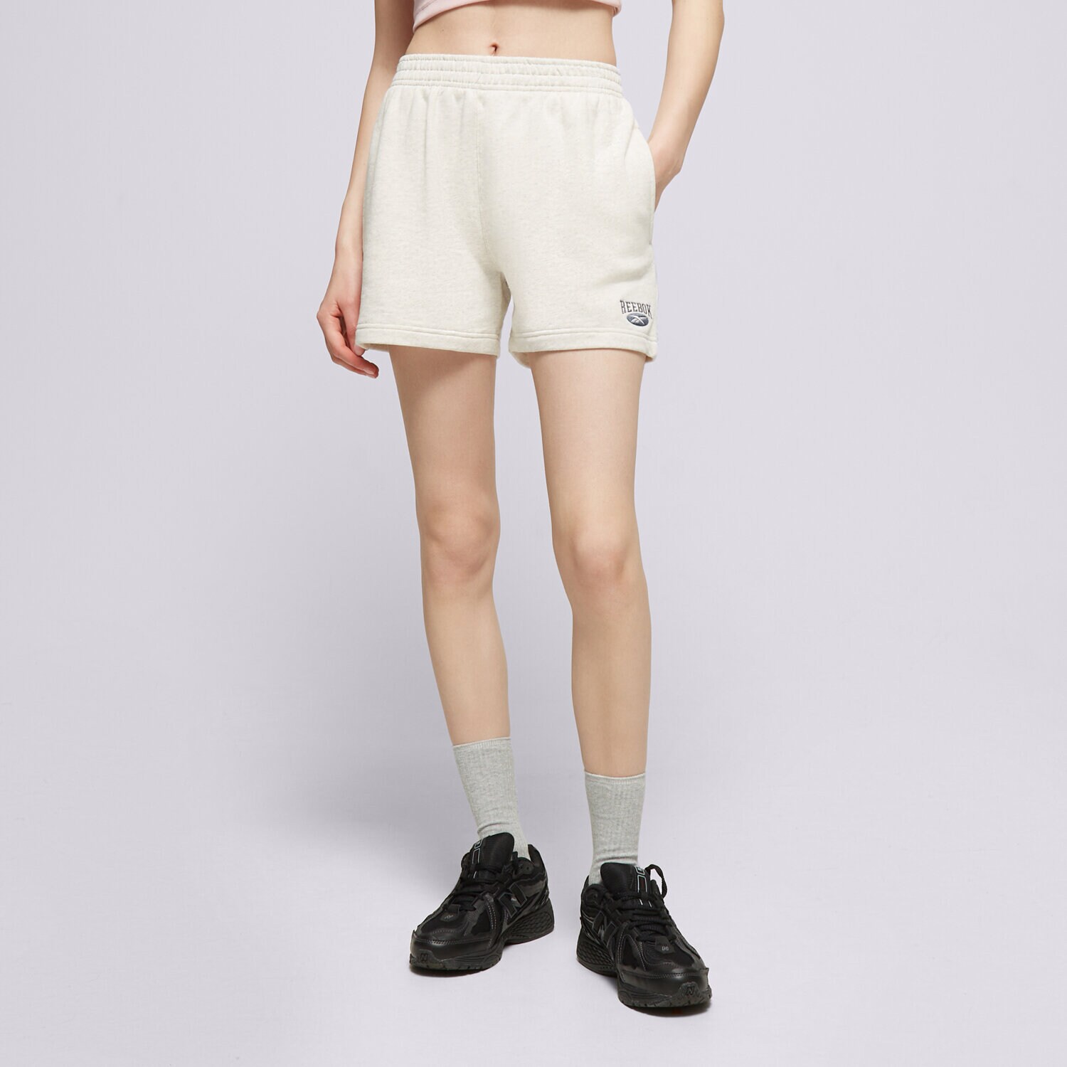 Ženske kratke hlače REEBOK KRATKE HLAČE CL AE SM LOGO SHORT 100076253 bijela