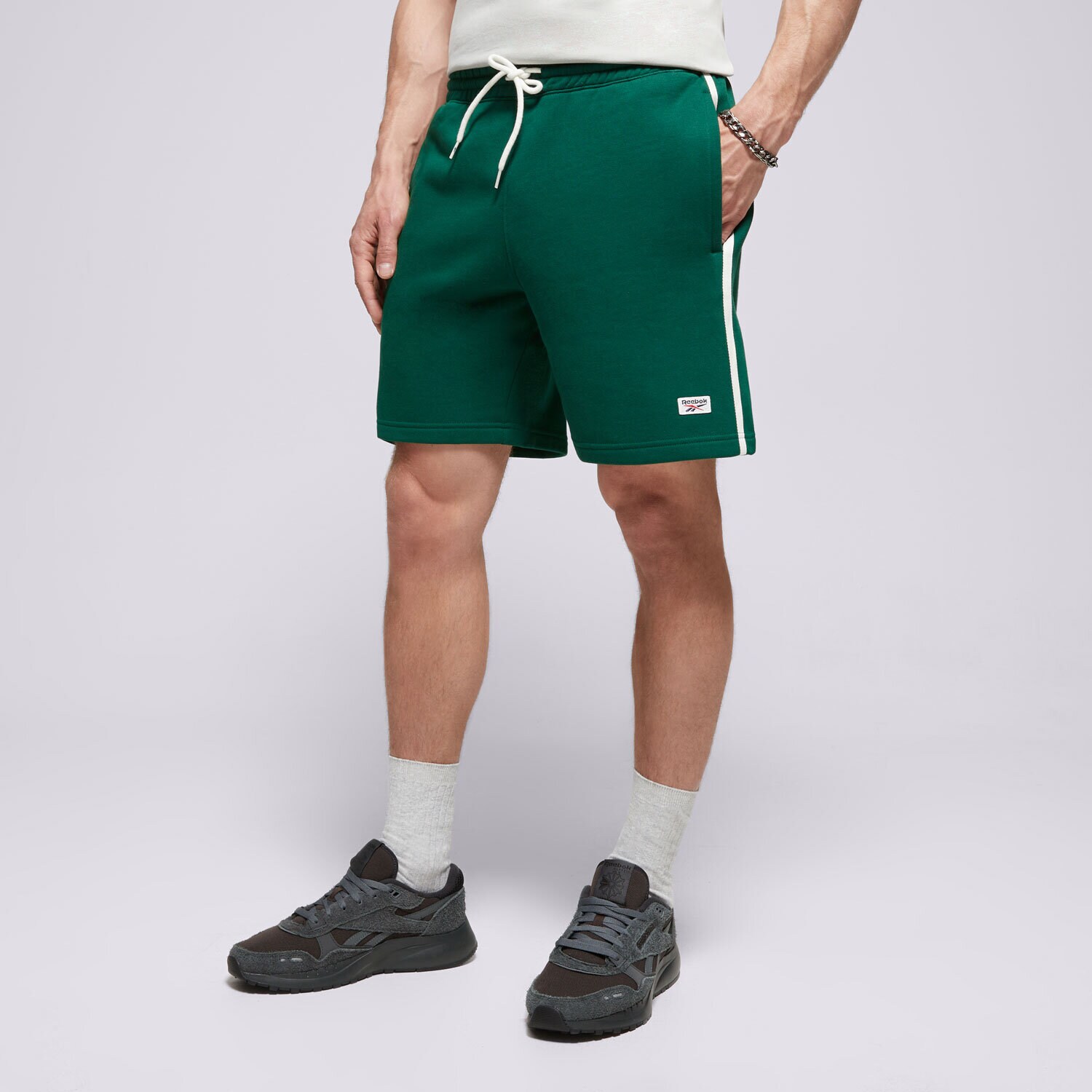 Muške kratke hlače REEBOK KRATKE HLAČE COURT SPORT SHORT 100075659 zelena