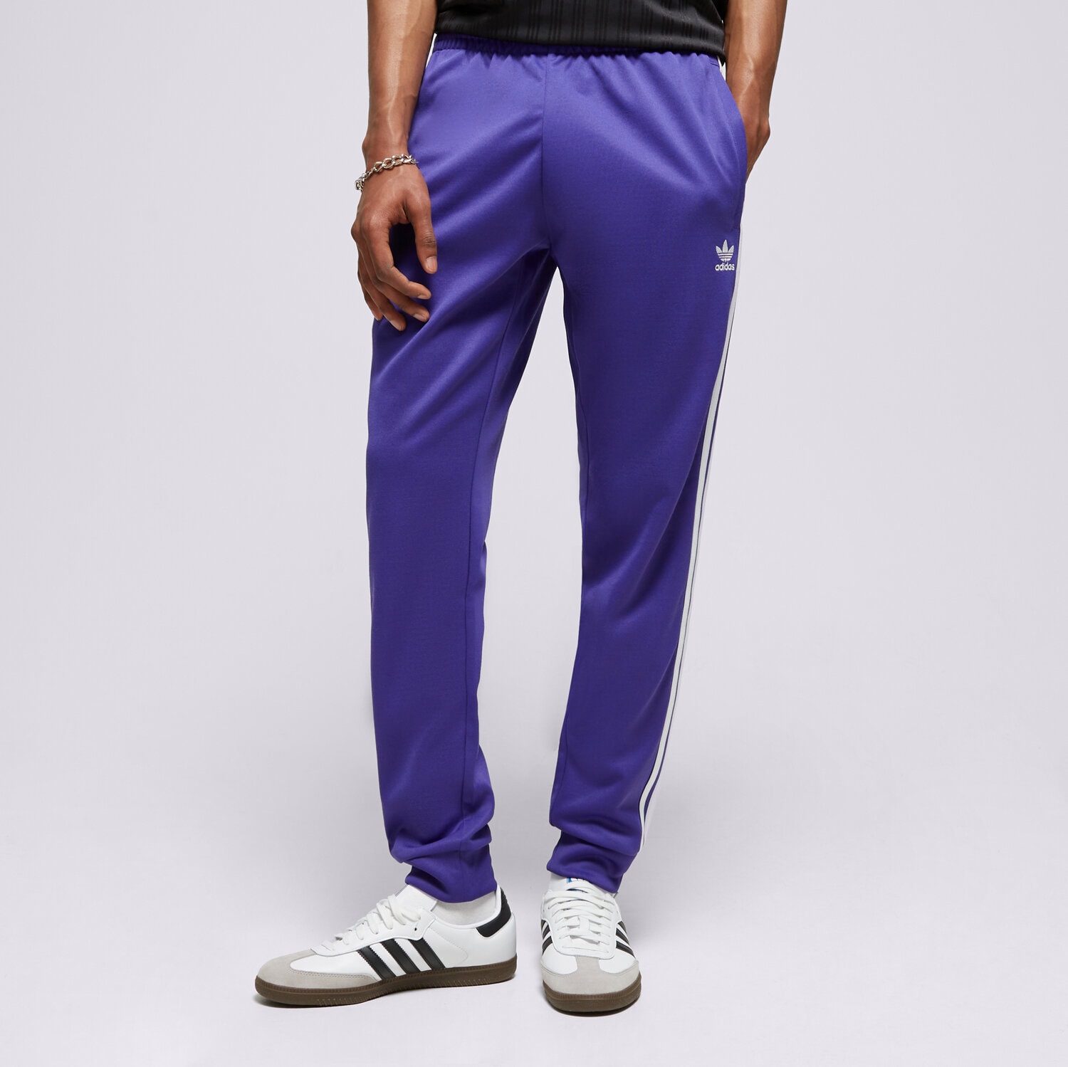Muške hlače ADIDAS HLAČE SST TP IR9877 ljubičasta