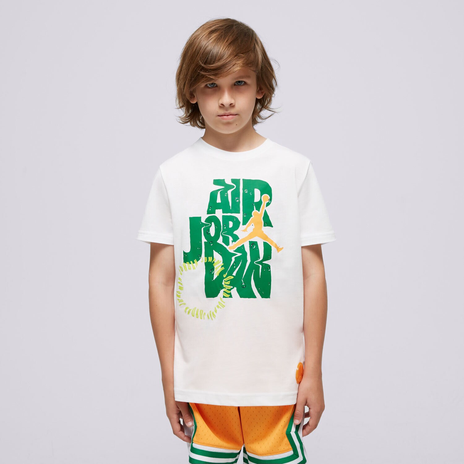 Dječje majice JORDAN T-SHIRT JDB FUEL UP COOL DOWN DROPS SS BOY 95D150-001 bijela