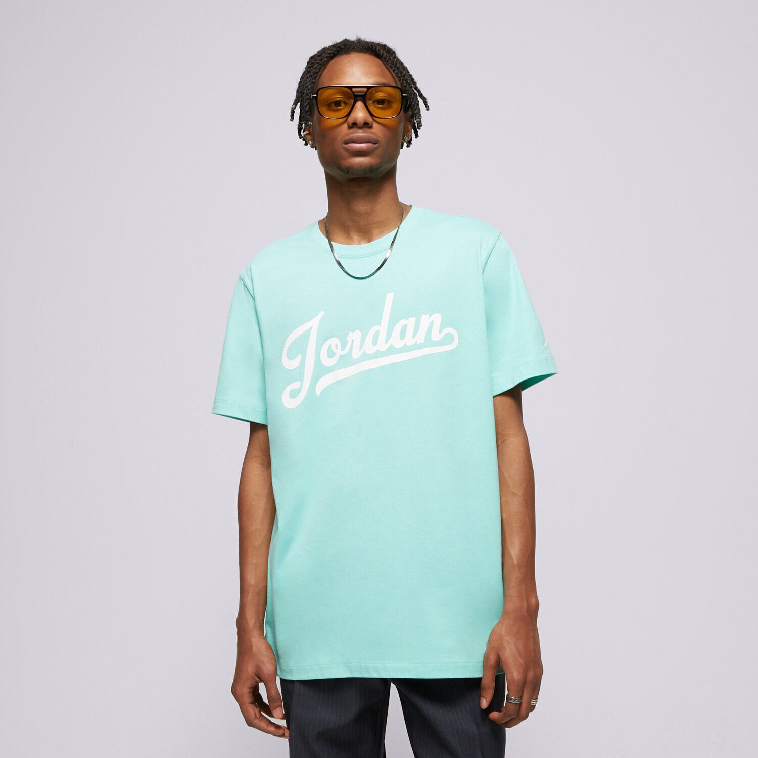 Muške majice JORDAN T-SHIRT M J FLT MVP WM SS CREW FN5958-349 tirkizna